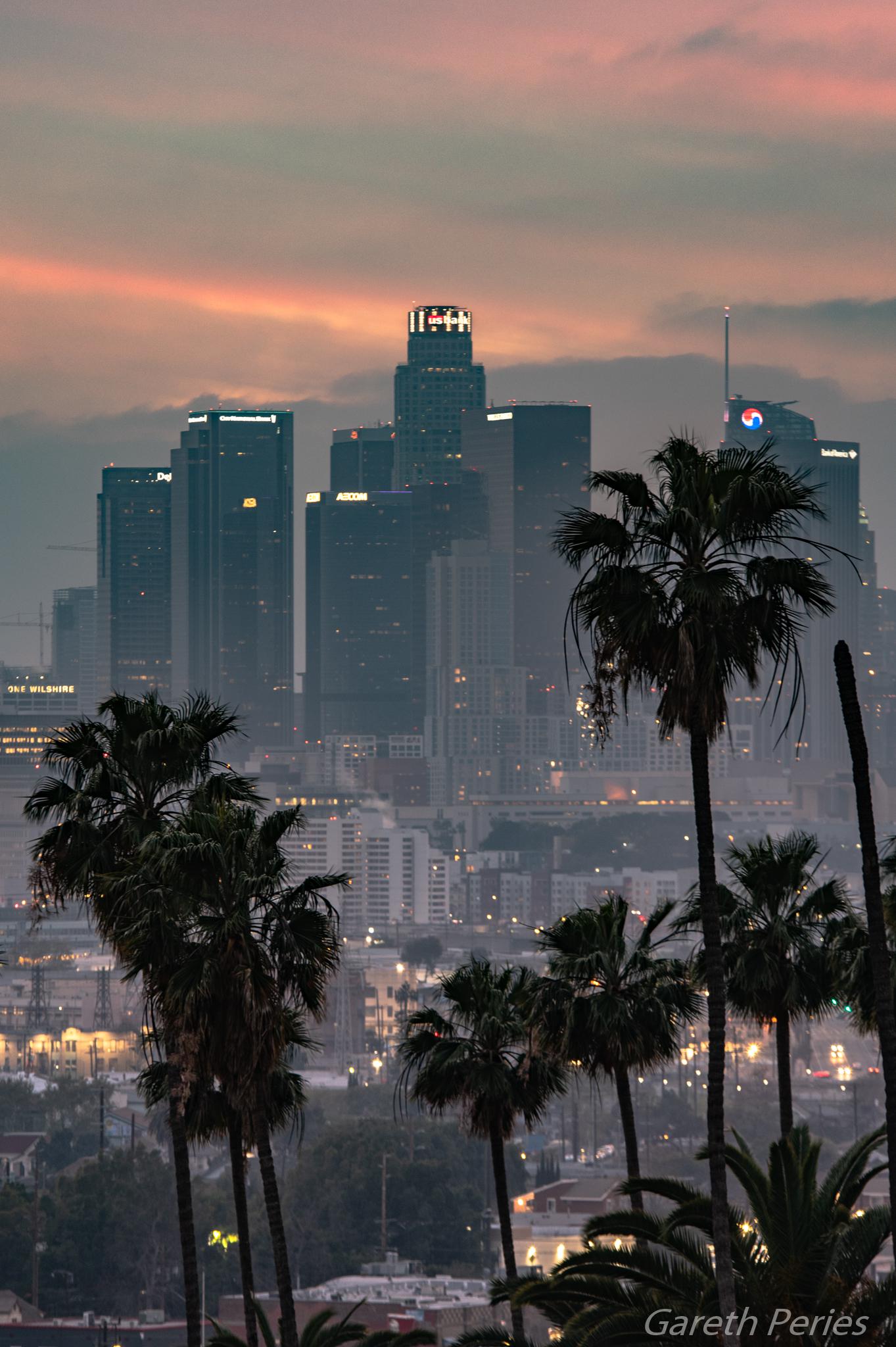 Cloudy day in LA