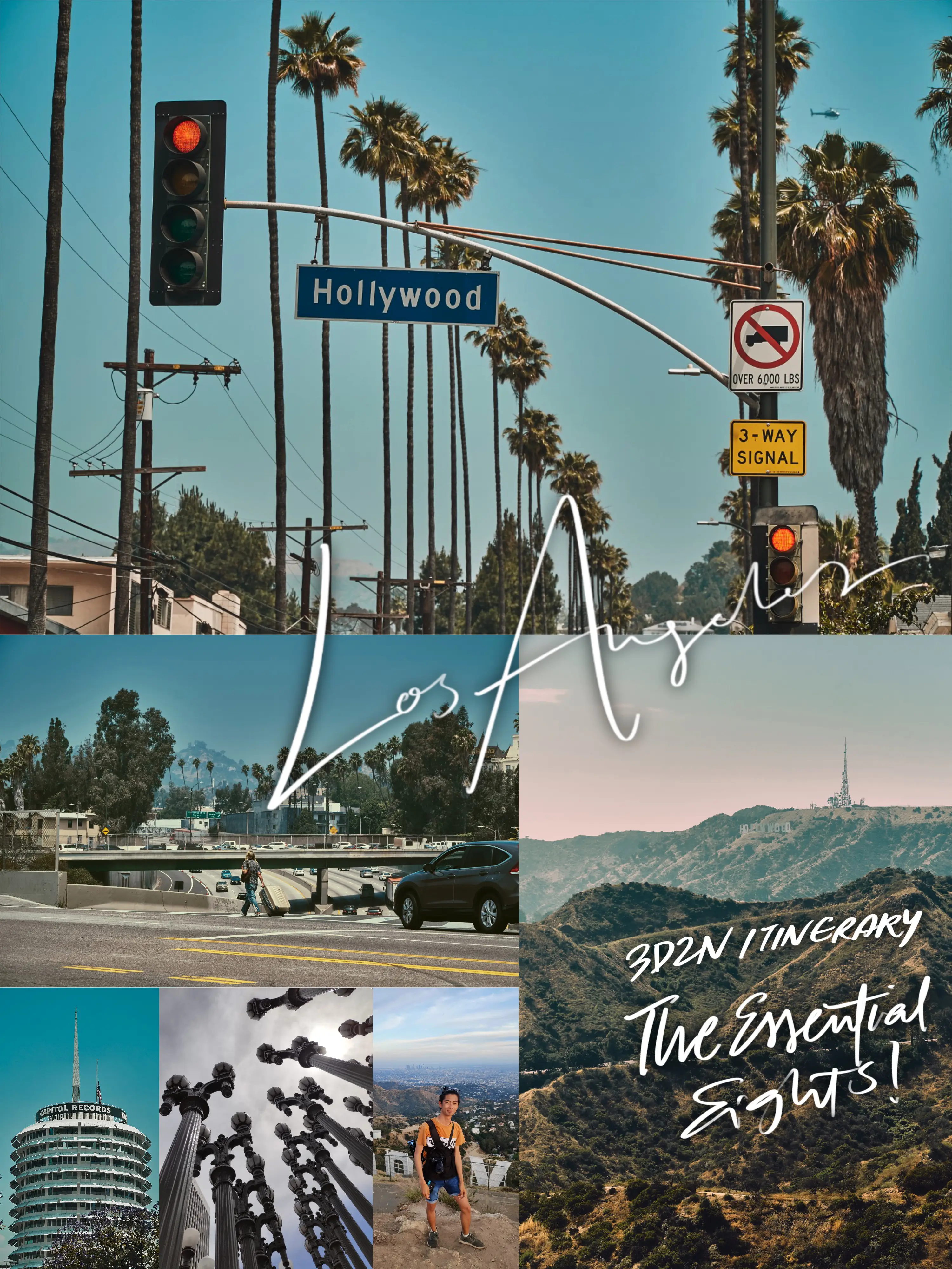 The ESSENTIAL HOLLYWOOD SIGHTS LOS