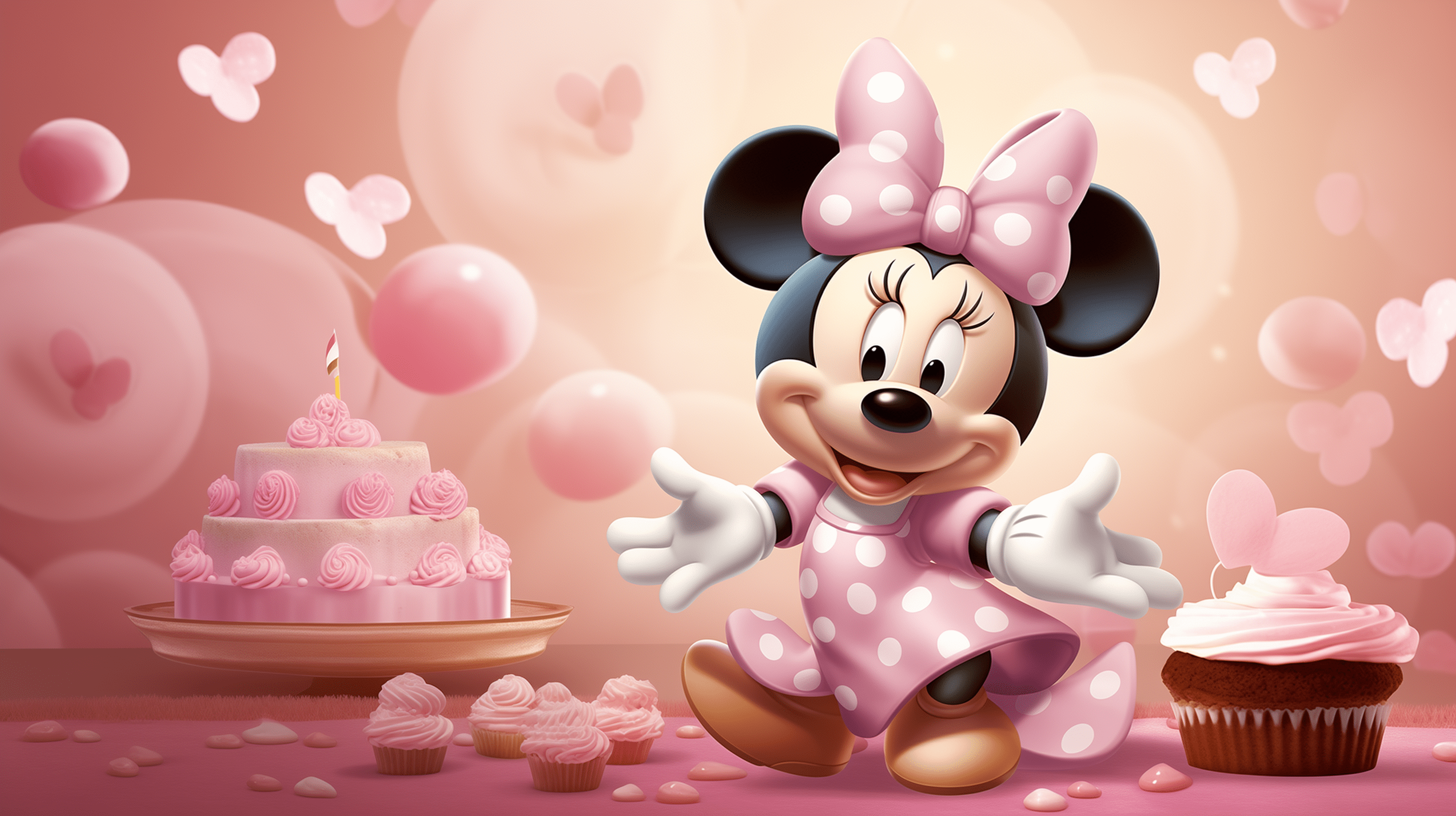 Minnie Mouse Pink Celebration HD