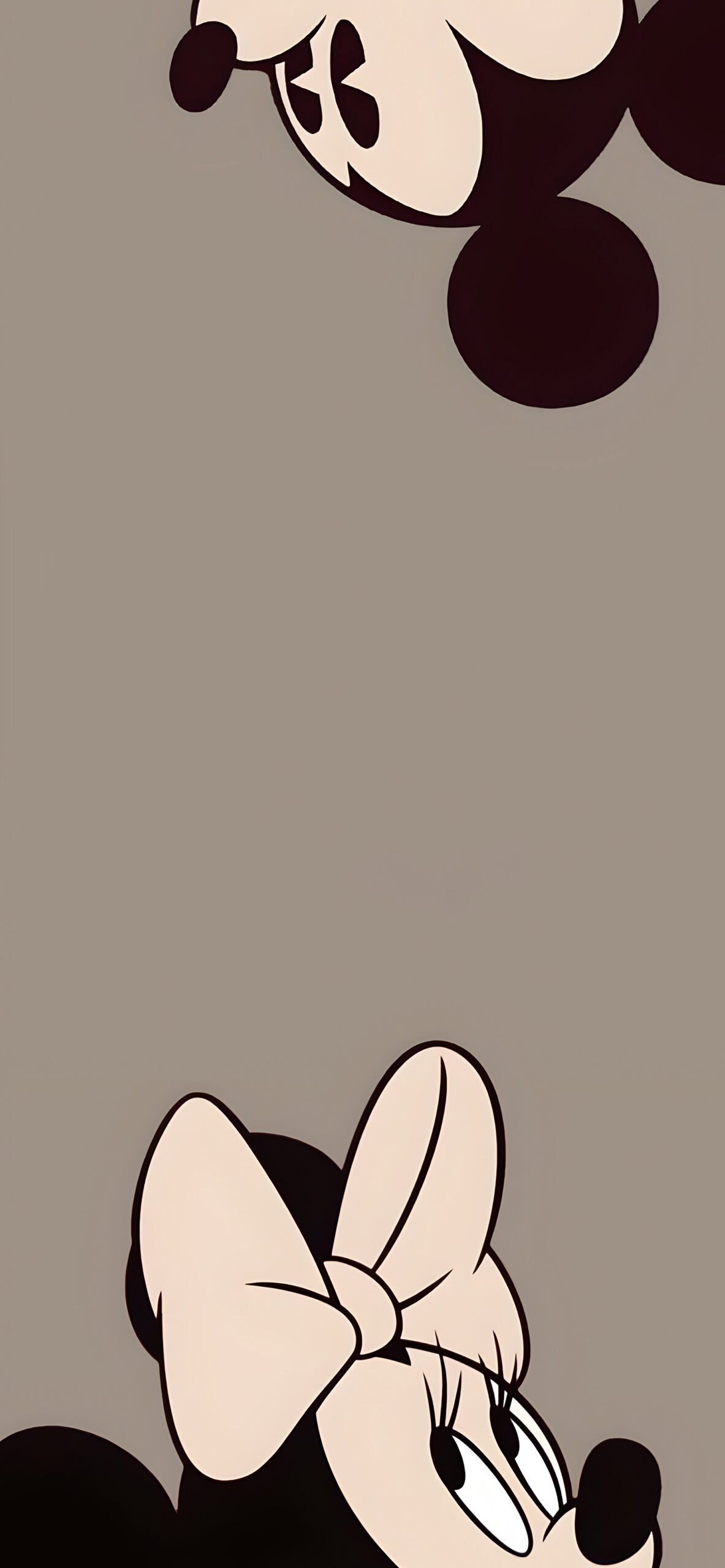 Minnie Minimalist iPhone Wallpaper