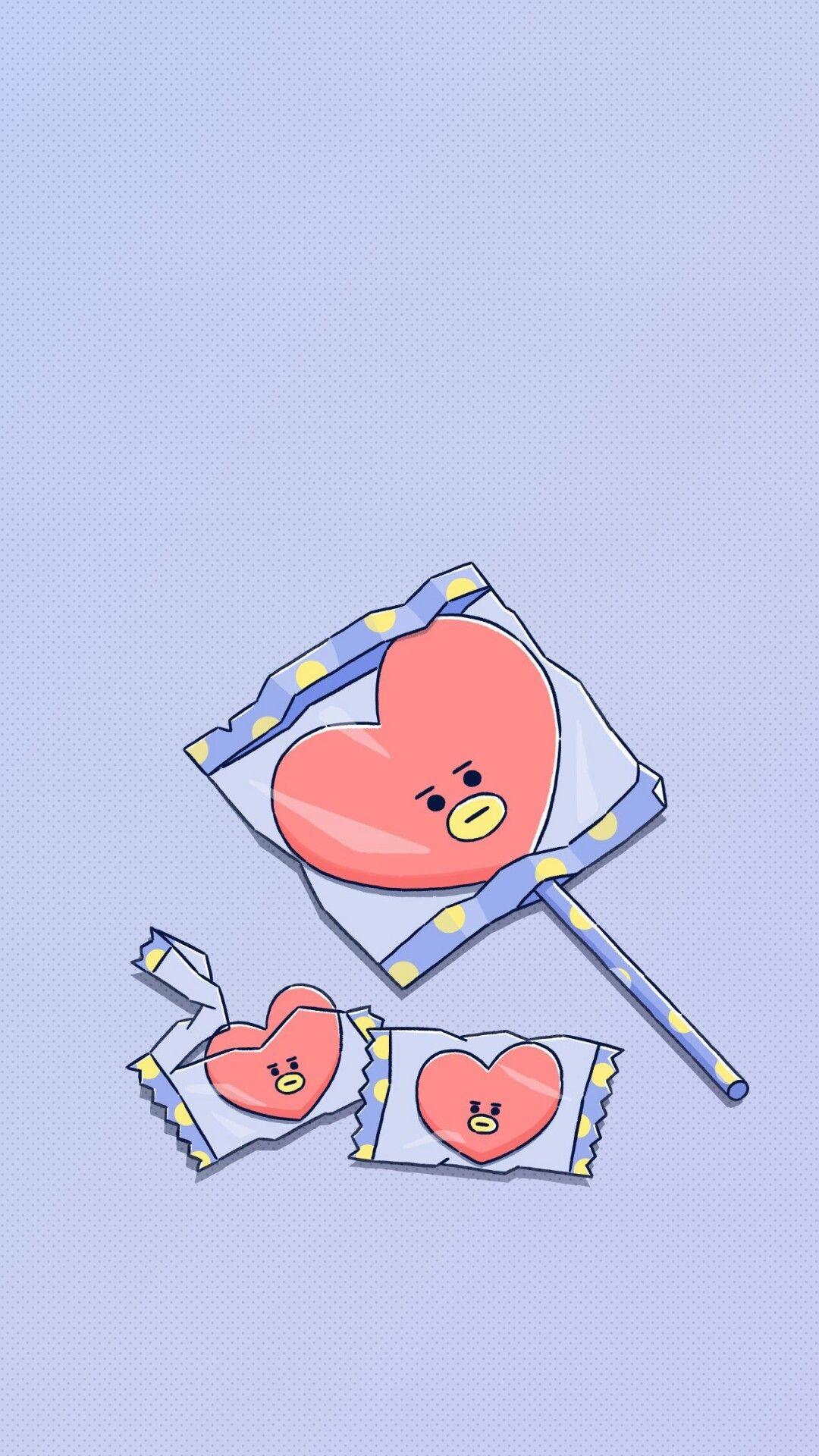 BT21 Aesthetic Wallpaper