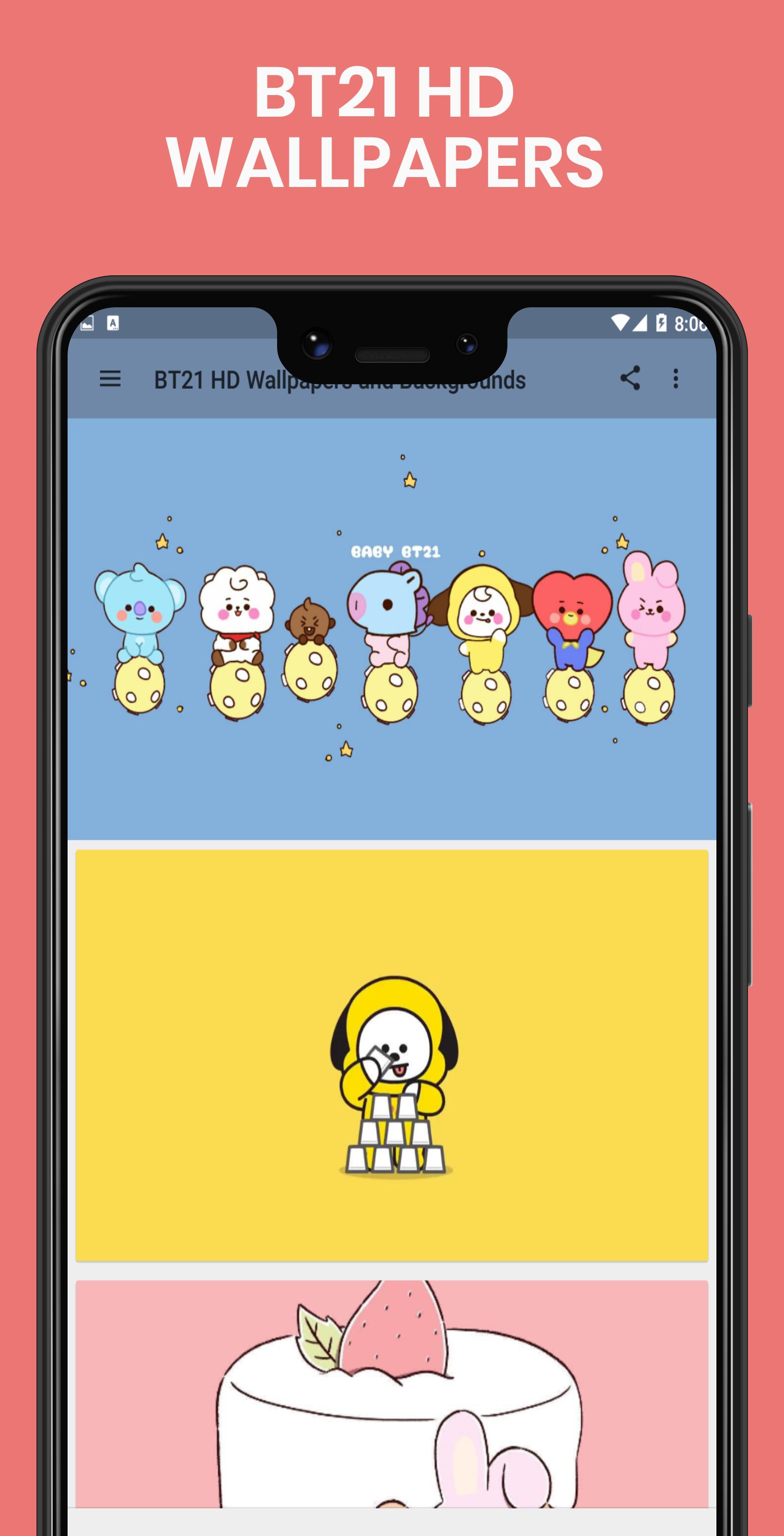 Cute BT21 Wallpaper, Background