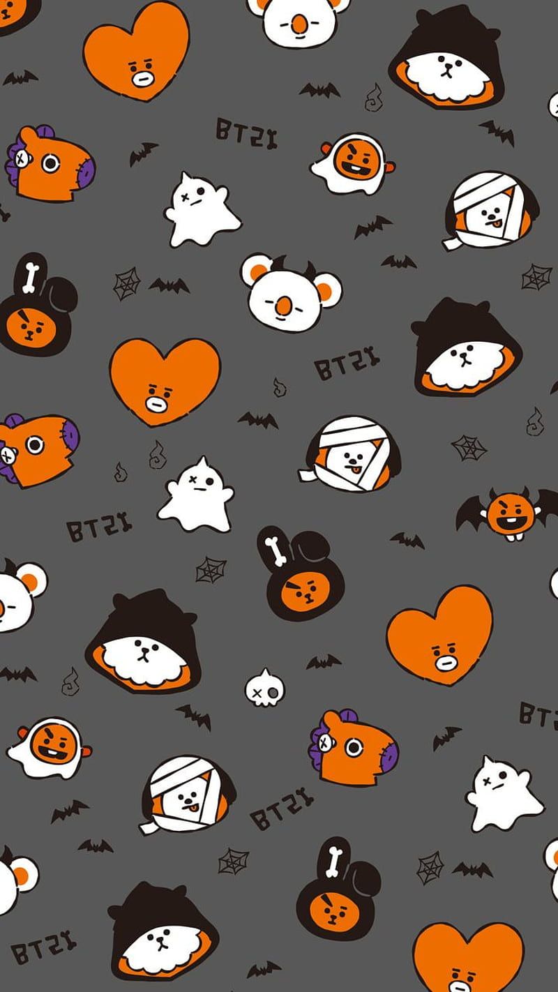 Bt21Halloween, bt bts, HD phone