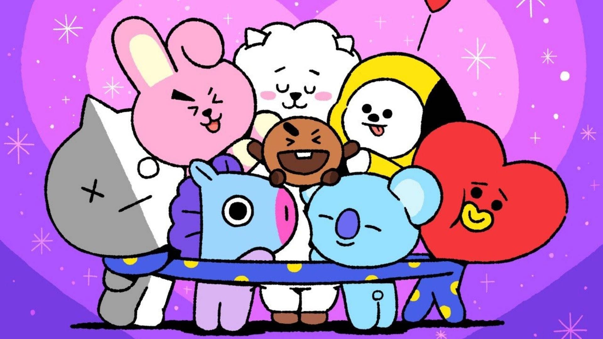 Cute BT21 Wallpaper. ARMY's Amino by Drfuzzyballs