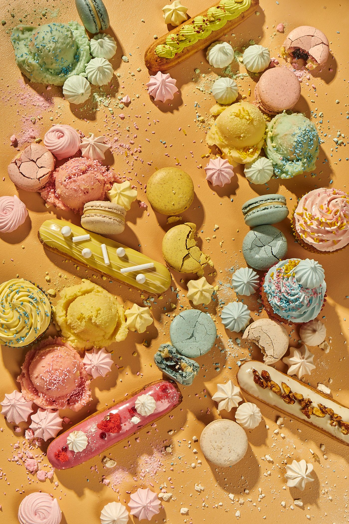 Messy pastry party - Behance