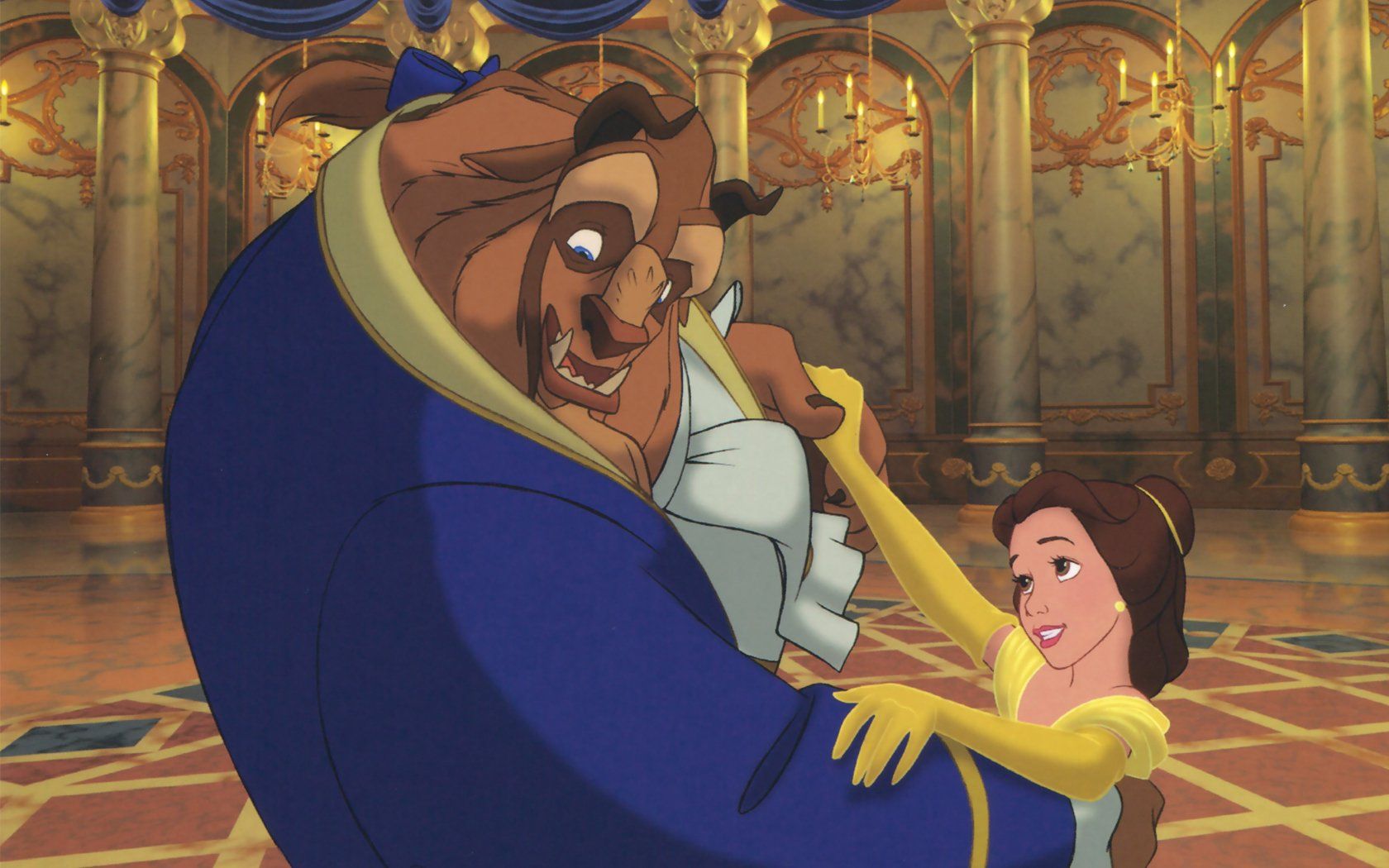 Beauty and the Beast HD Wallpaper: A