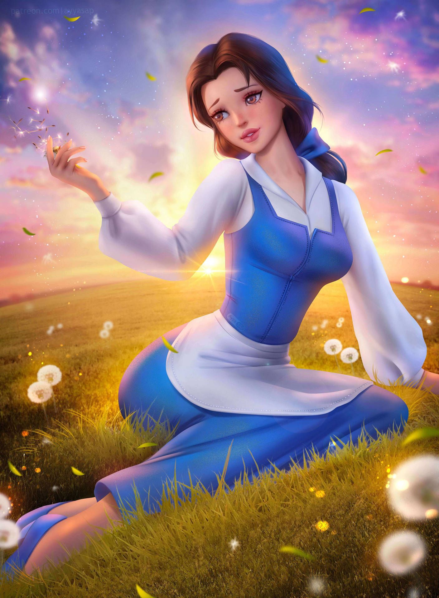 Download free Disney Belle Fanart