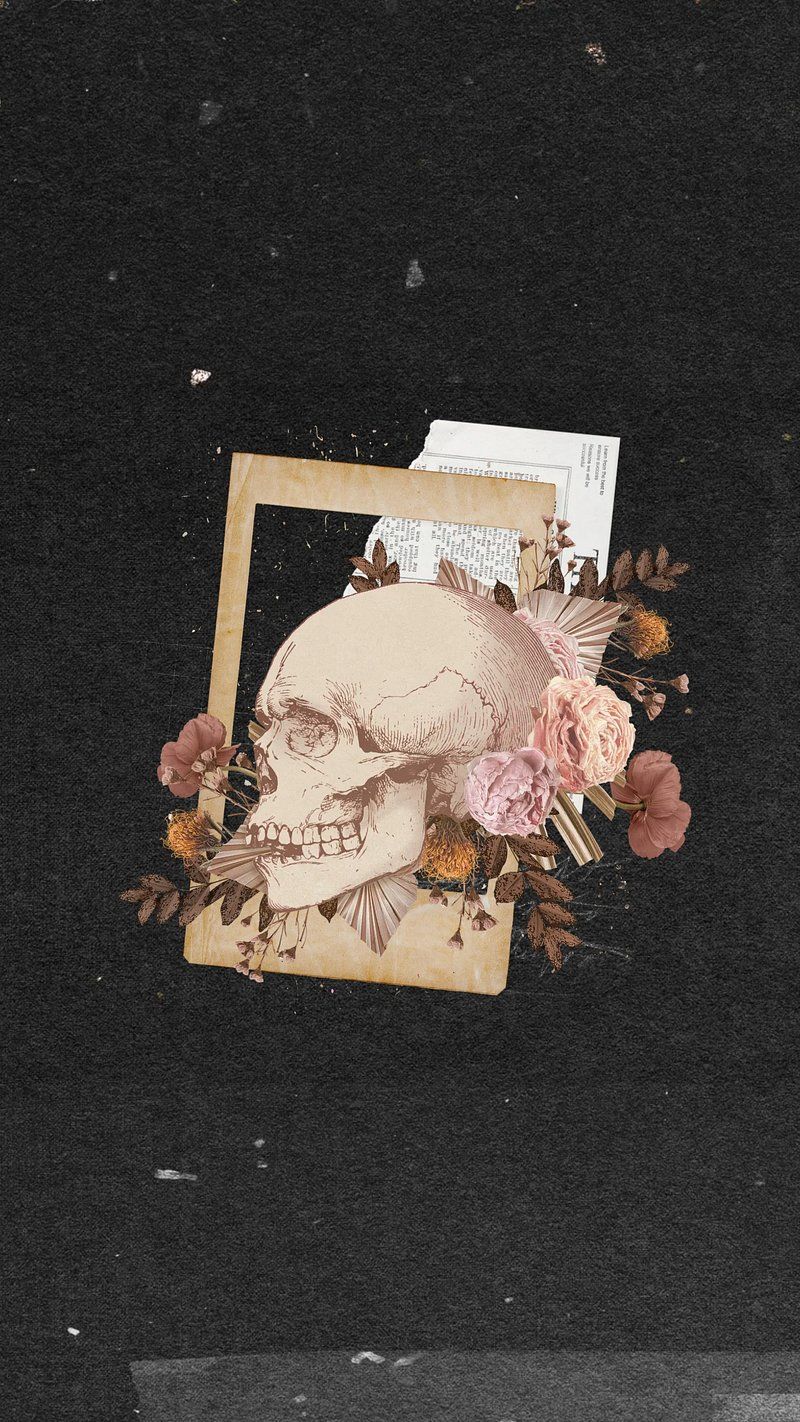 Wallpaper Aesthetic Skull Image. Free