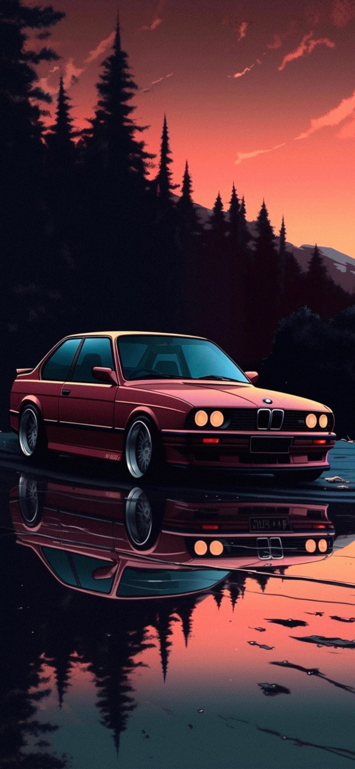 BMW M3 E30 Wallpaper iPhone