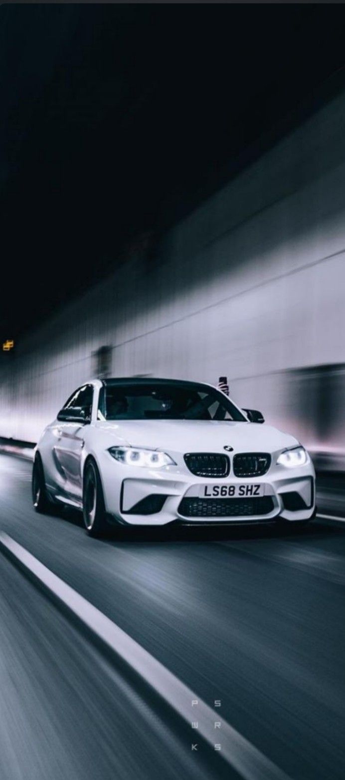 Aesthetic wallpaper black white bmw m4