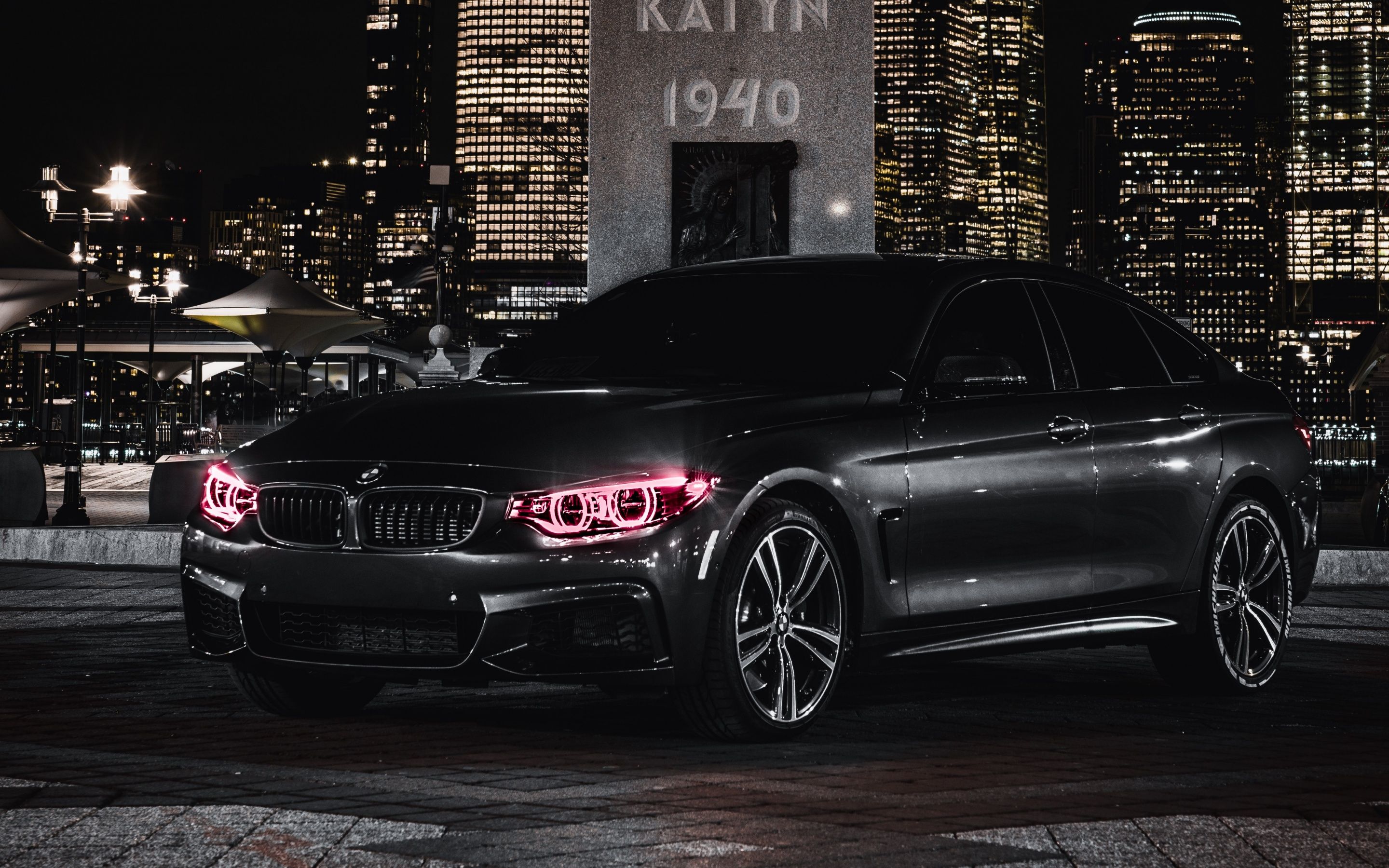 BMW M4 Wallpaper 4K, Black Edition