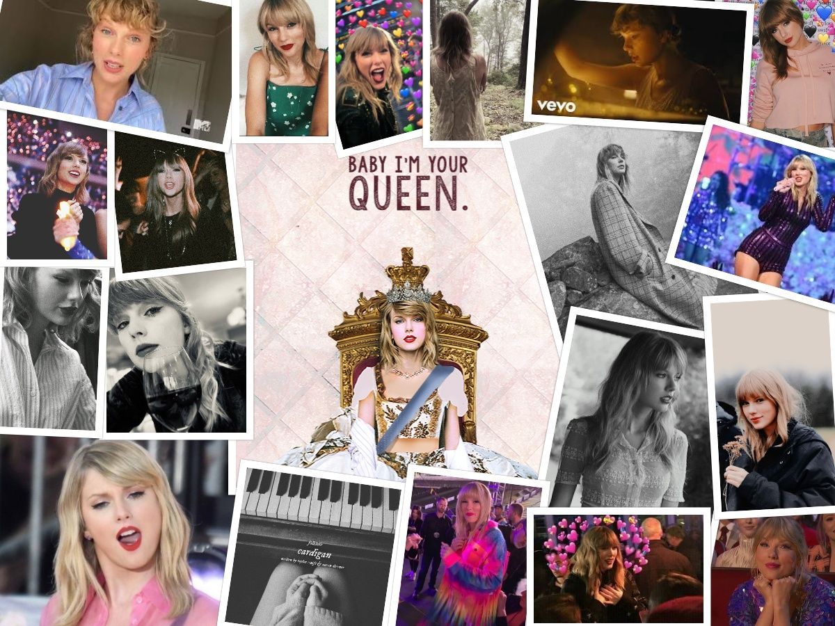 Taylor Swift collage Wallpaper