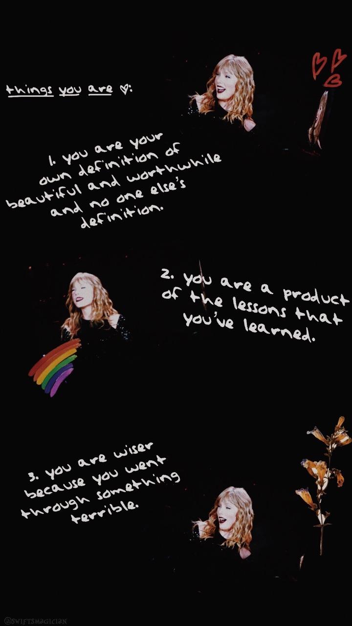 Taylor Swift Lyrics Wallpaper