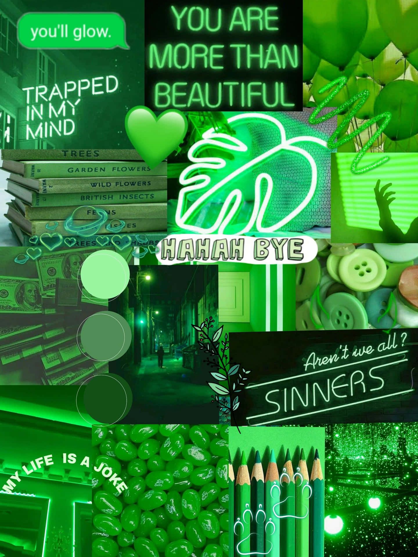 Download Neon Green Aesthetic Picture