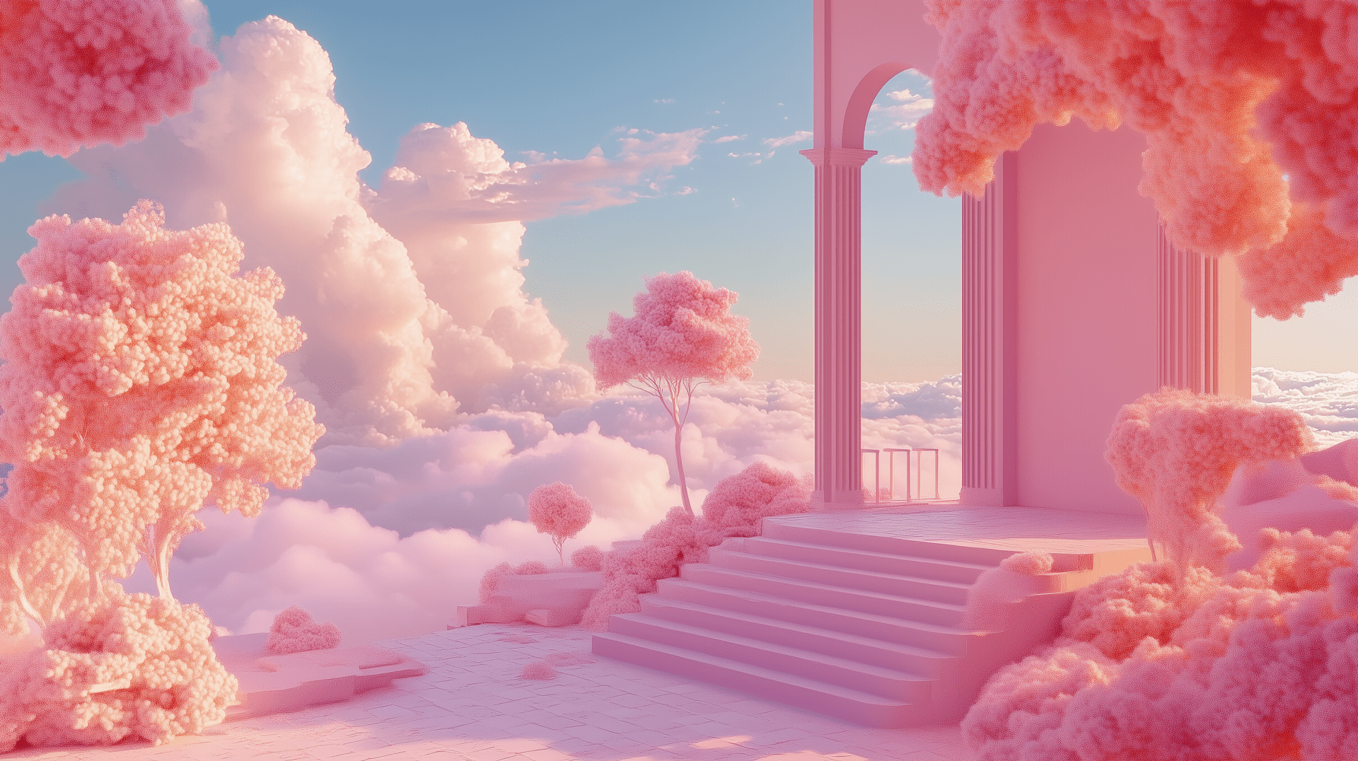 Soft Pink Aesthetic HD Wallpaper