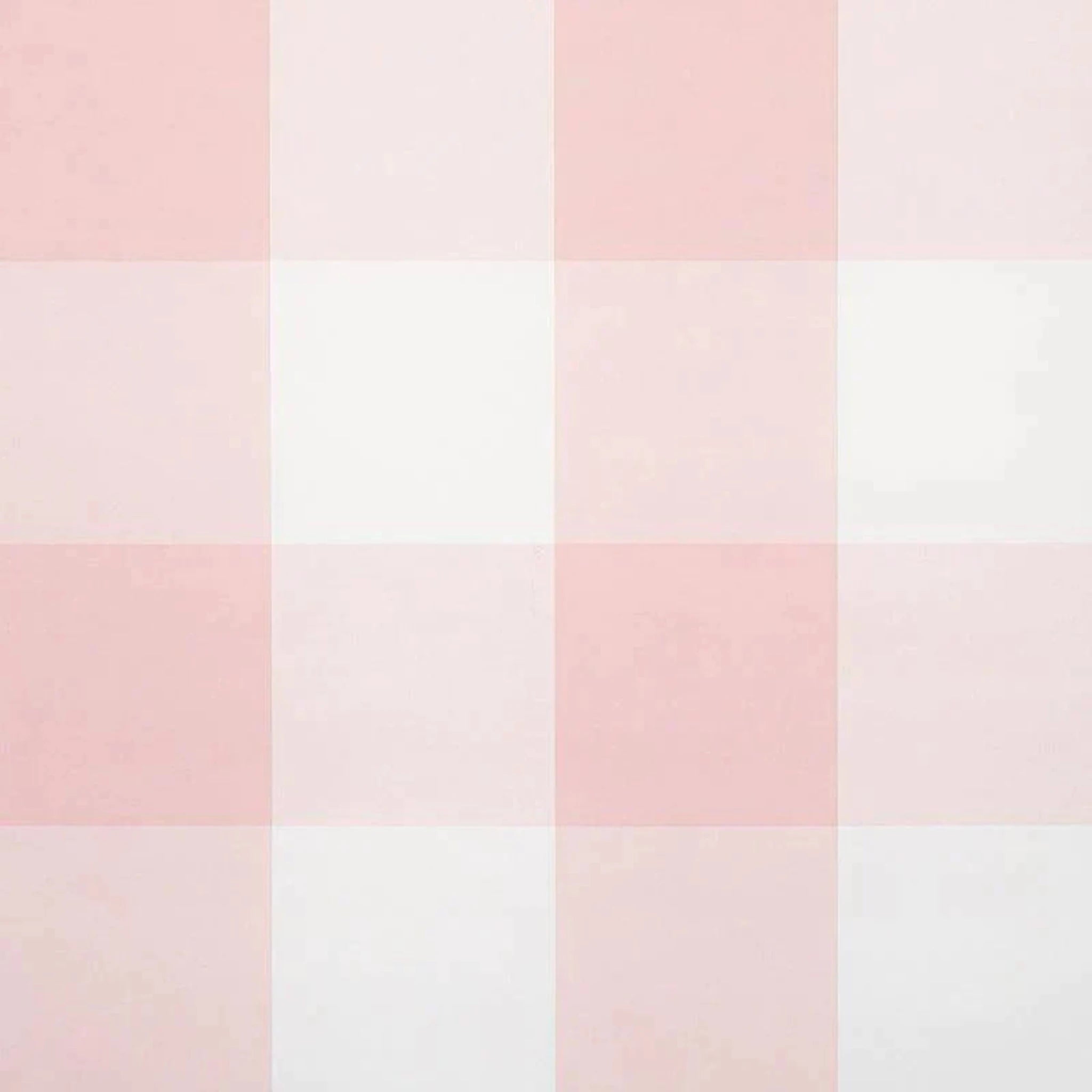 Willa Large Check Wallpaper in Pink