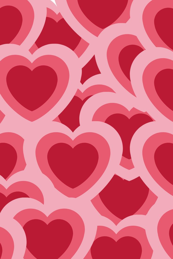 Cute Heart Y2K Wallpaper