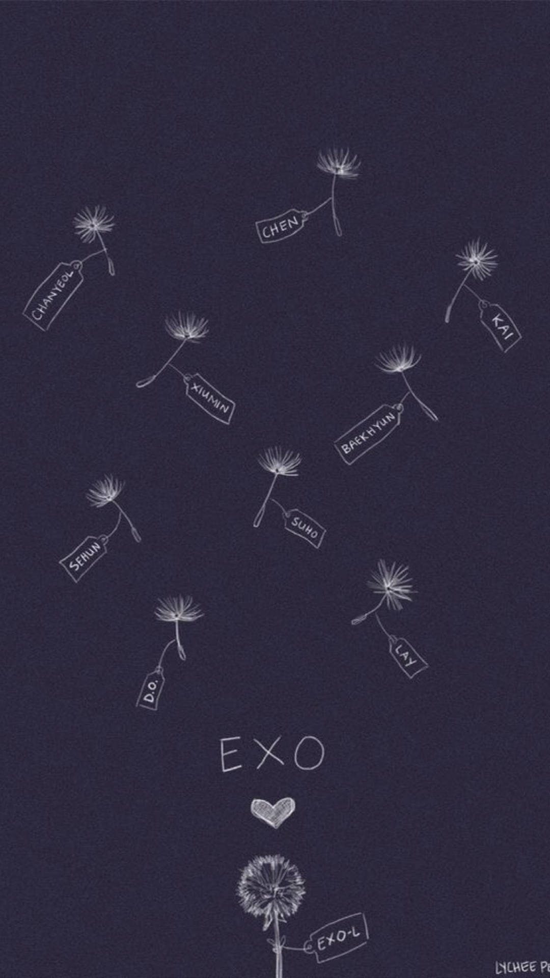 Download EXO Aesthetic Wallpaper