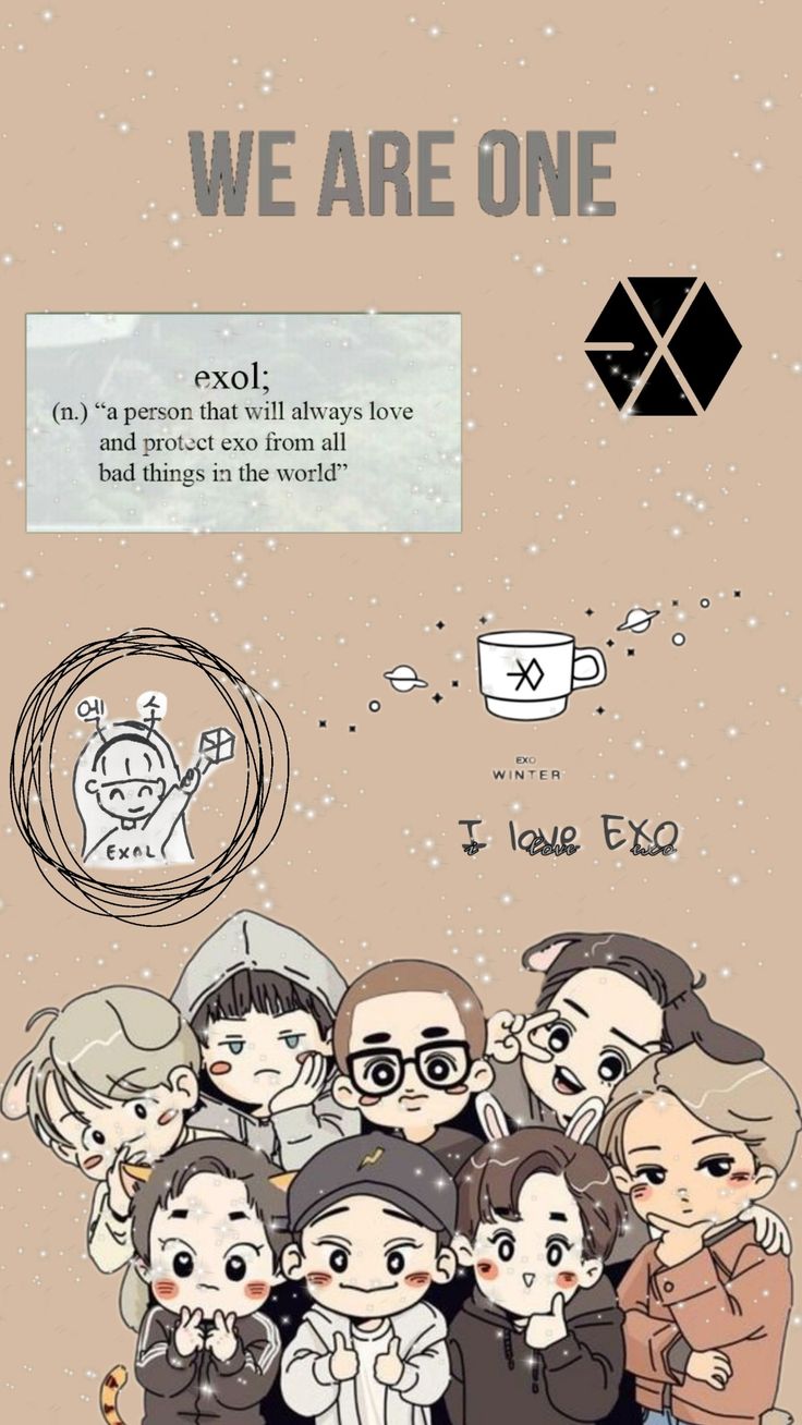 Cartoon Exo Wallpaper