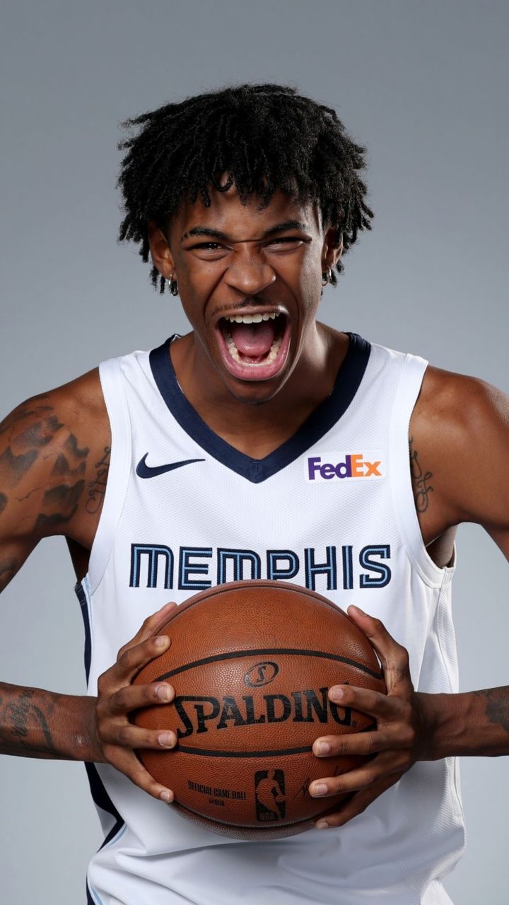 Ja Morant Wallpaper 4K, Basketball player