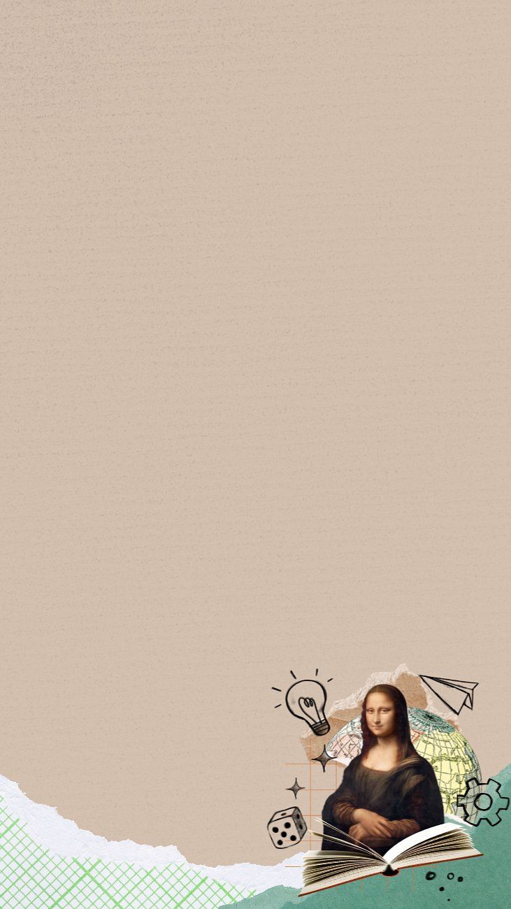 Mona Lisa aesthetic iPhone wallpaper