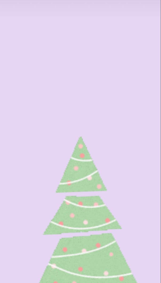 Aesthetic Lilac Christmas IPhone Wallpaper