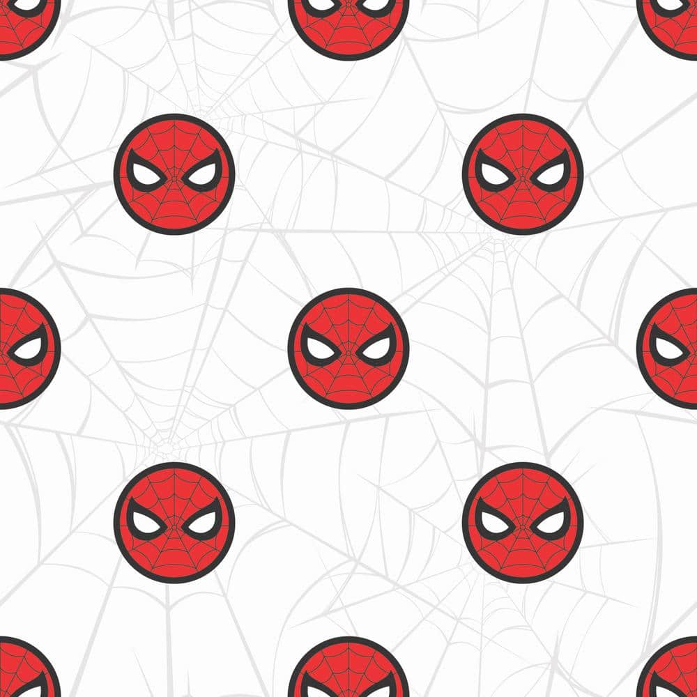 RoomMates Spider Man Icon Red Vinyl