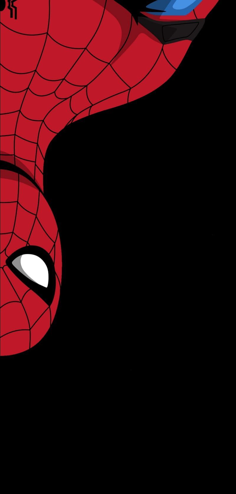 Red Background Spiderman, HD wallpaper