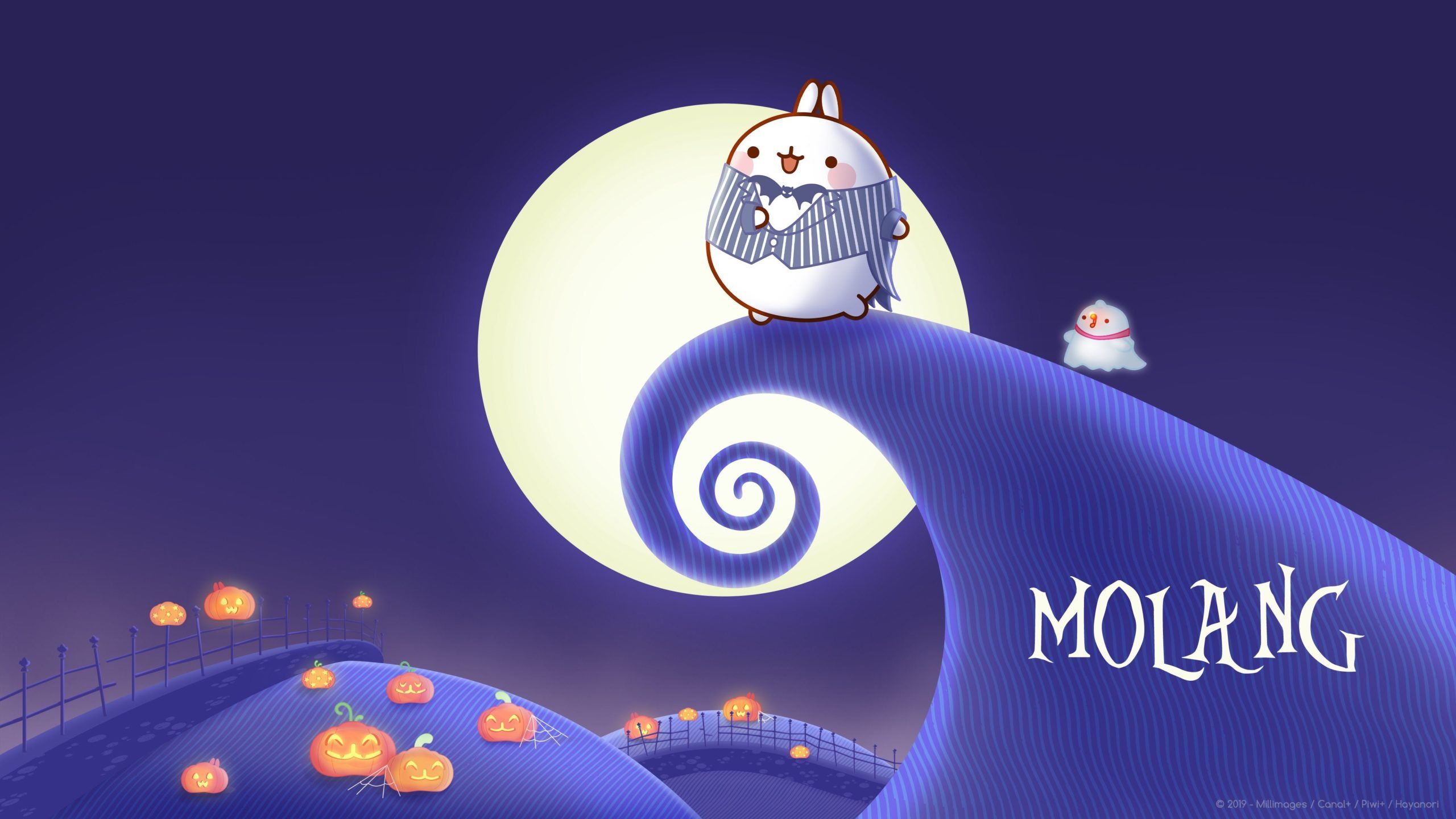 Molang Halloween Mr Jack Mobile