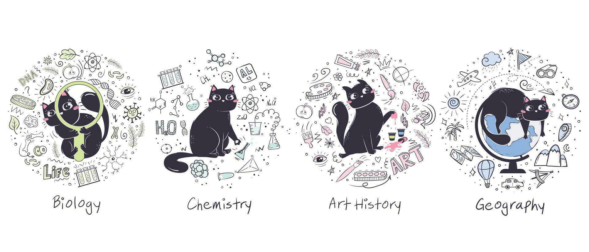 History of arts, biology, chemistry