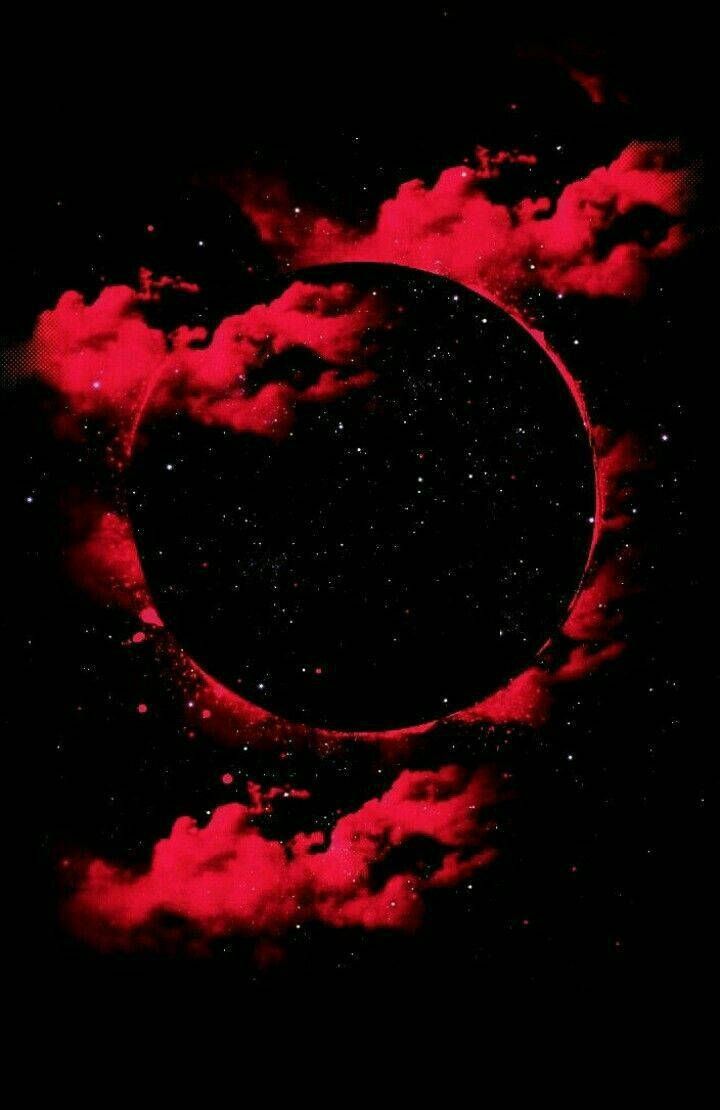 Red And Black Aesthetic Planet