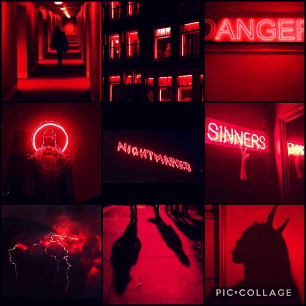 Dark Neon Red!. Aesthetics ✨ Amino