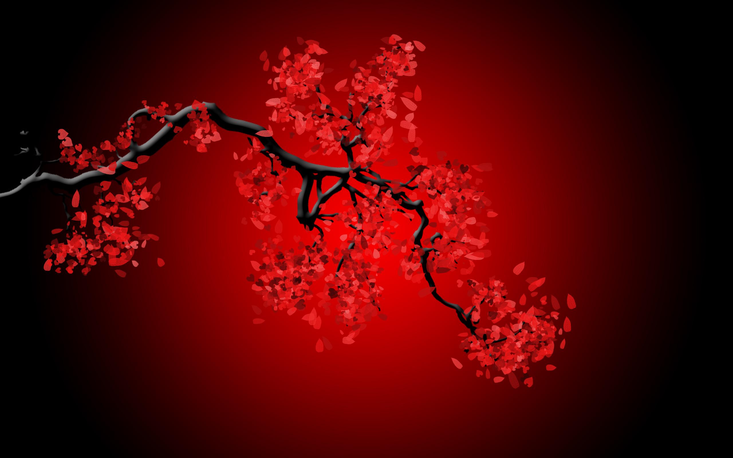 Dark Red Aesthetic Laptop Wallpaper