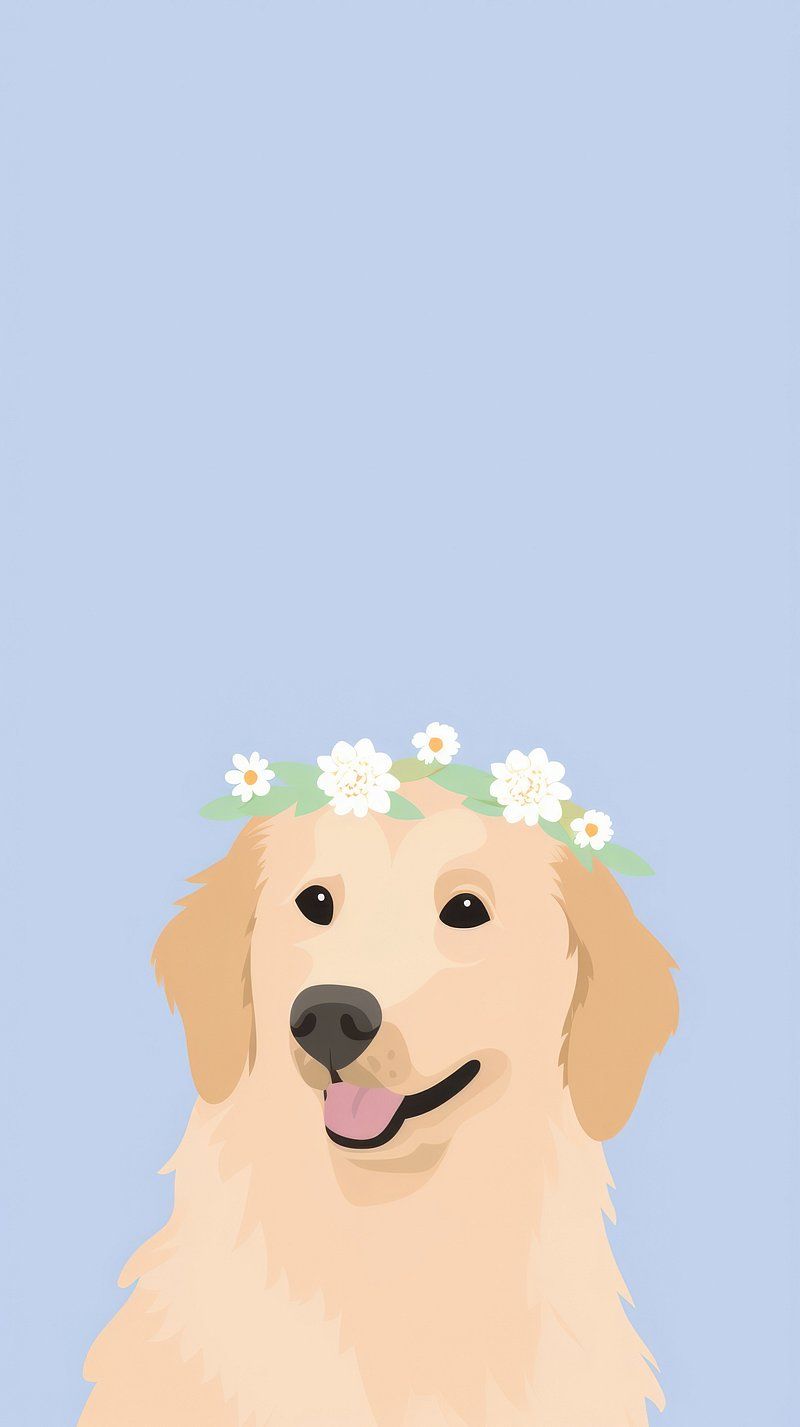 iPhone Wallpaper Dog Image. Free