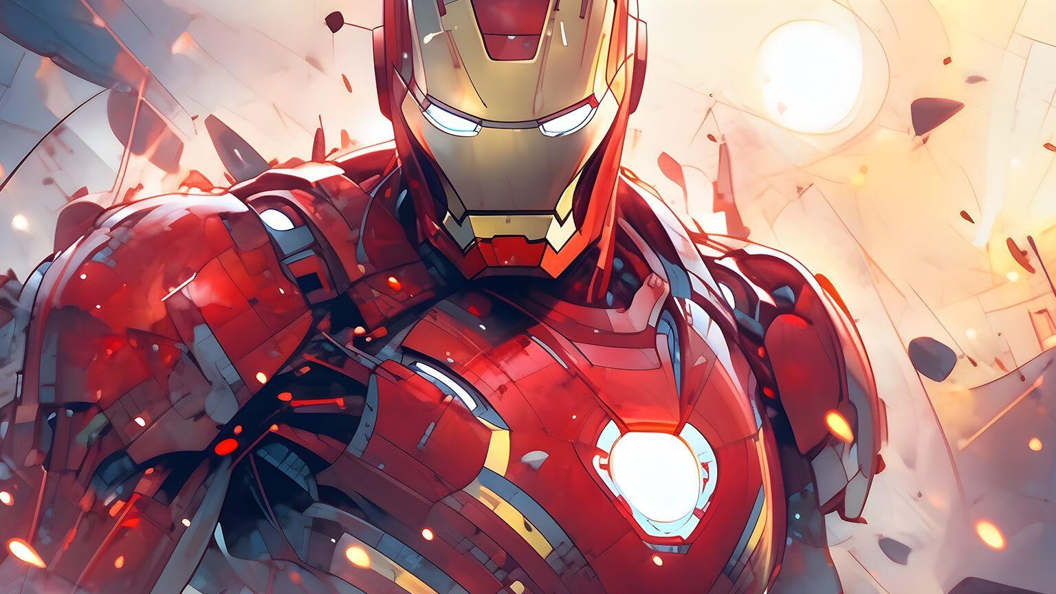 Aesthetic Iron Man Marvel Desktop