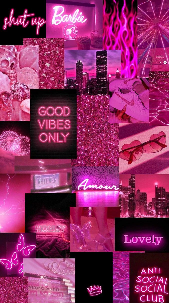 Hot pink aesthetic