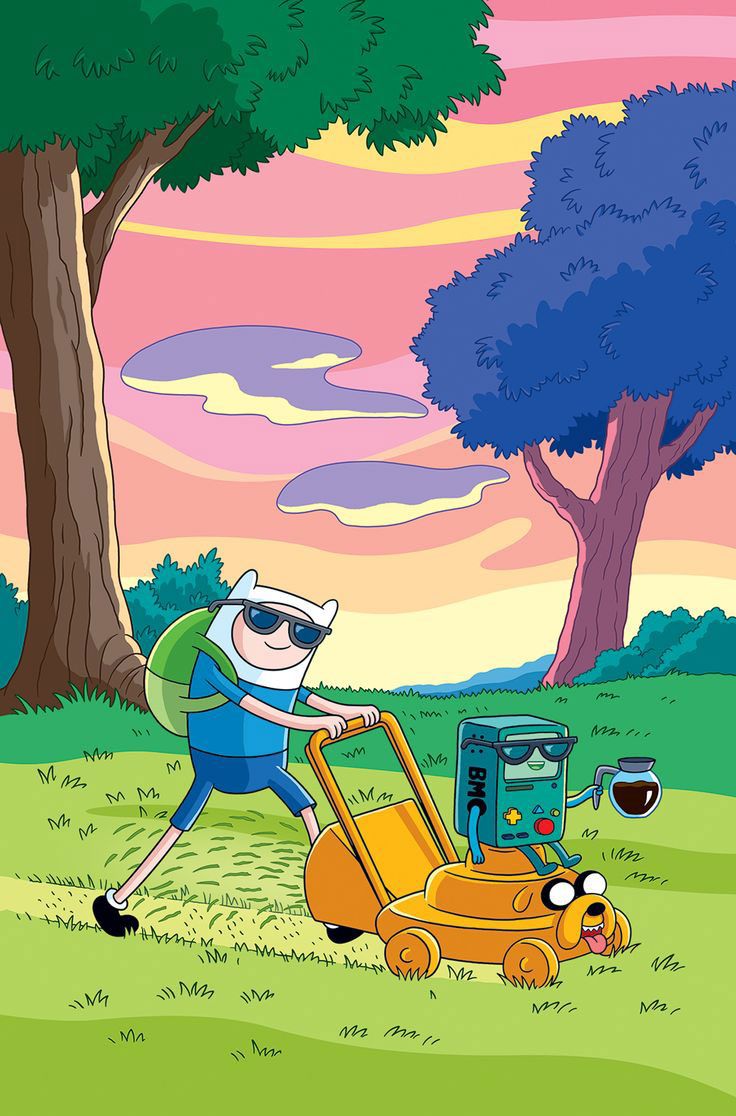 Adventure Time Phone 4k Wallpaper