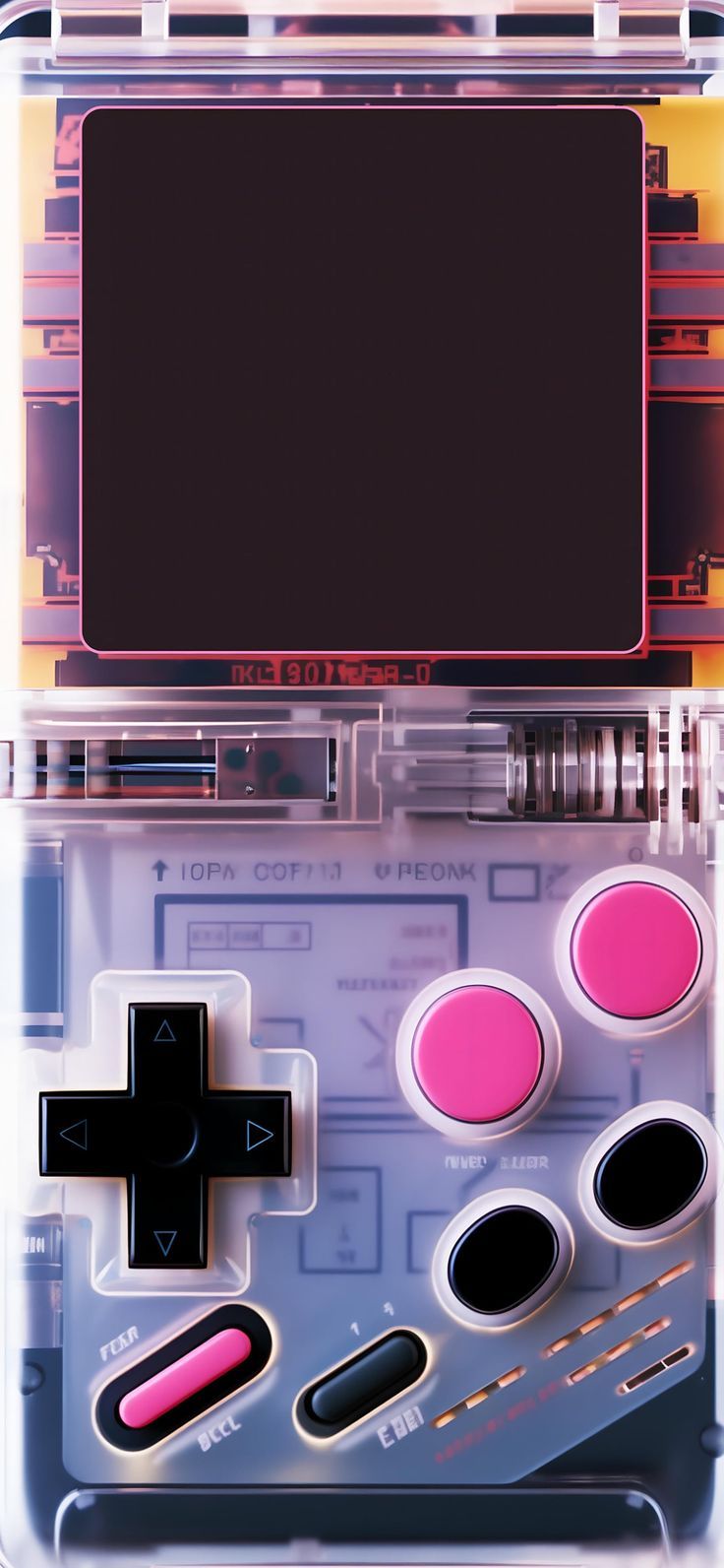 Gameboy iPhone Wallpaper, Whimsical