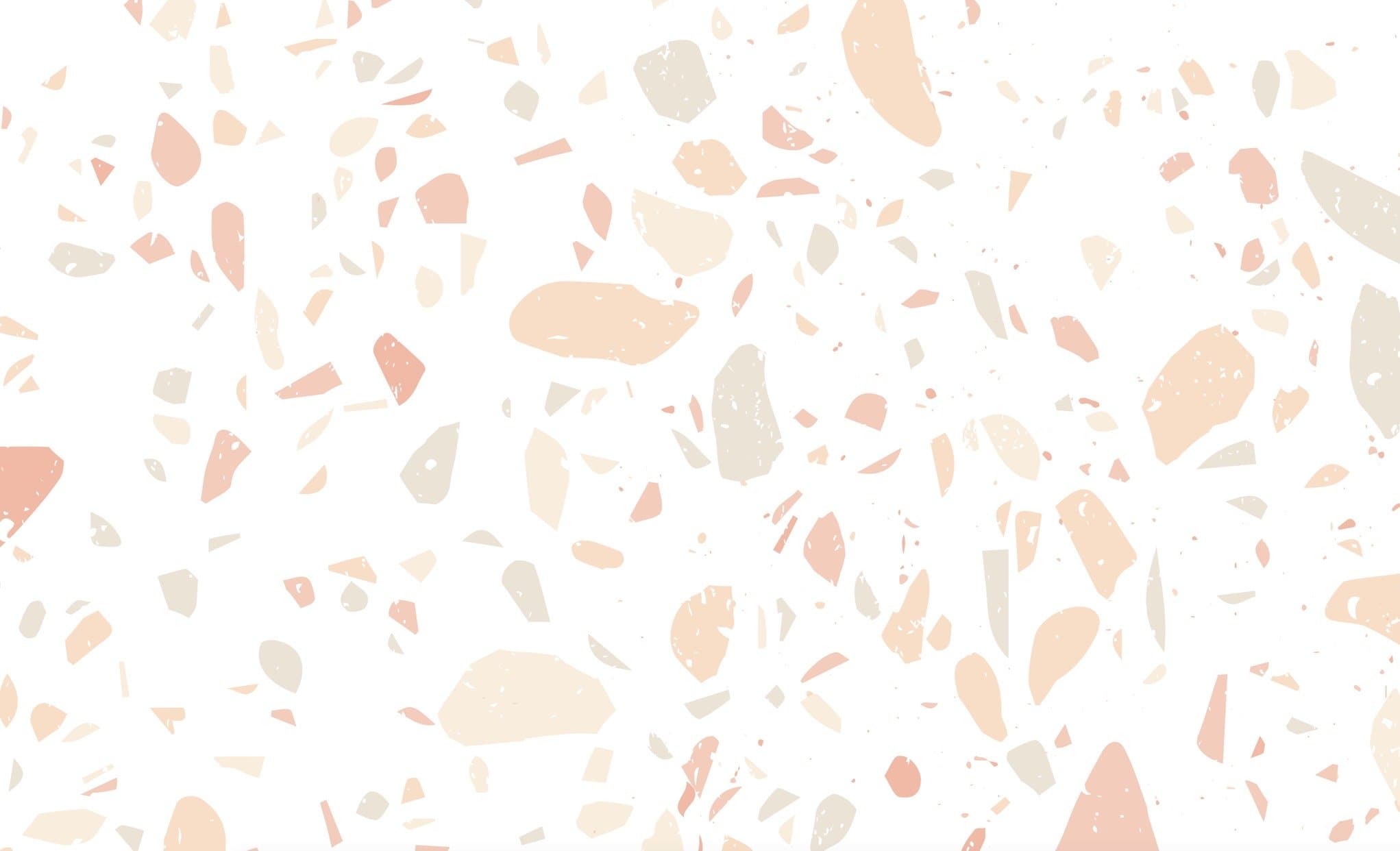 Earthy Terrazzo Wallpaper