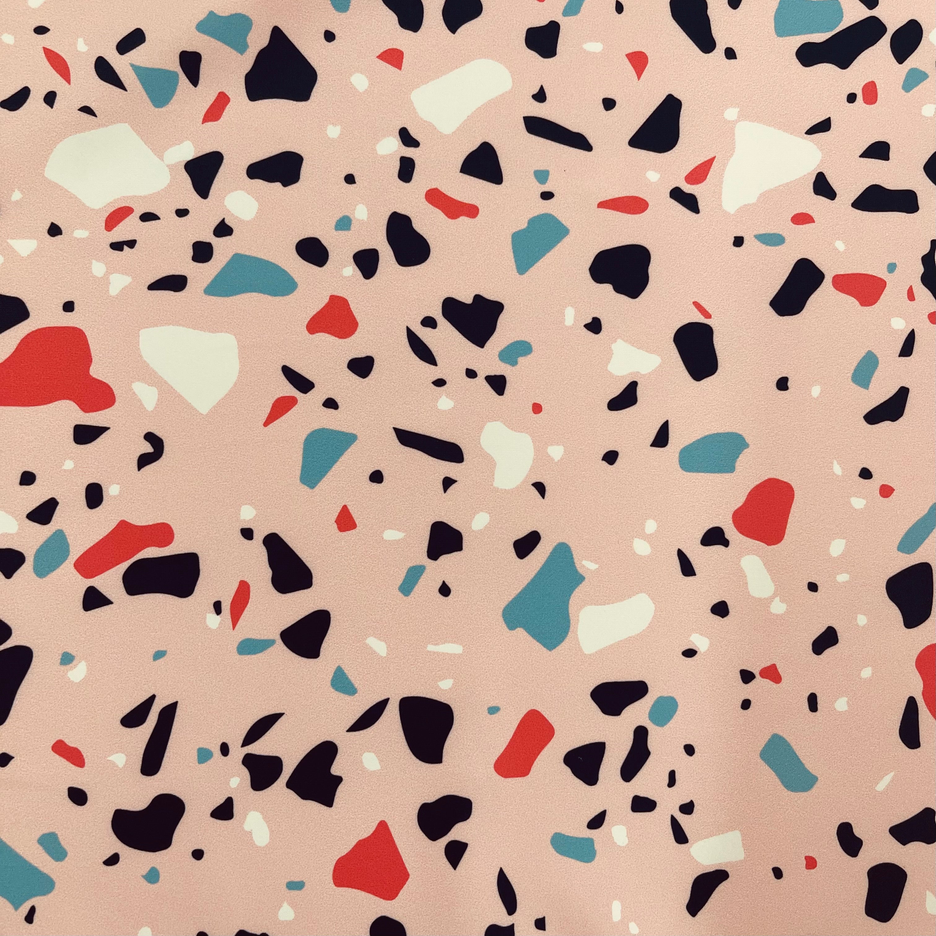 Poly Spandex 280 gsm Terrazzo