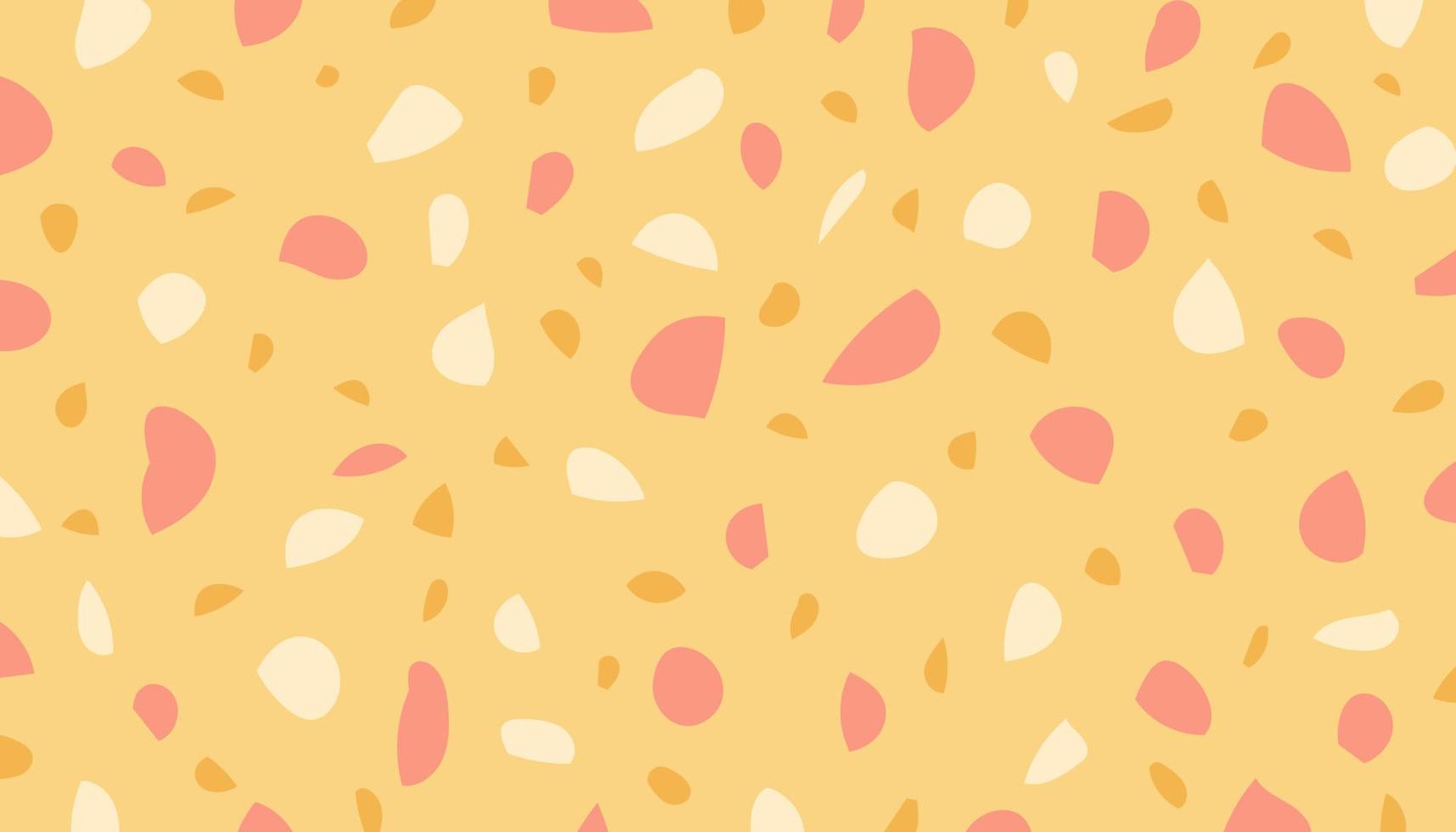 Terrazzo background abstract yellow