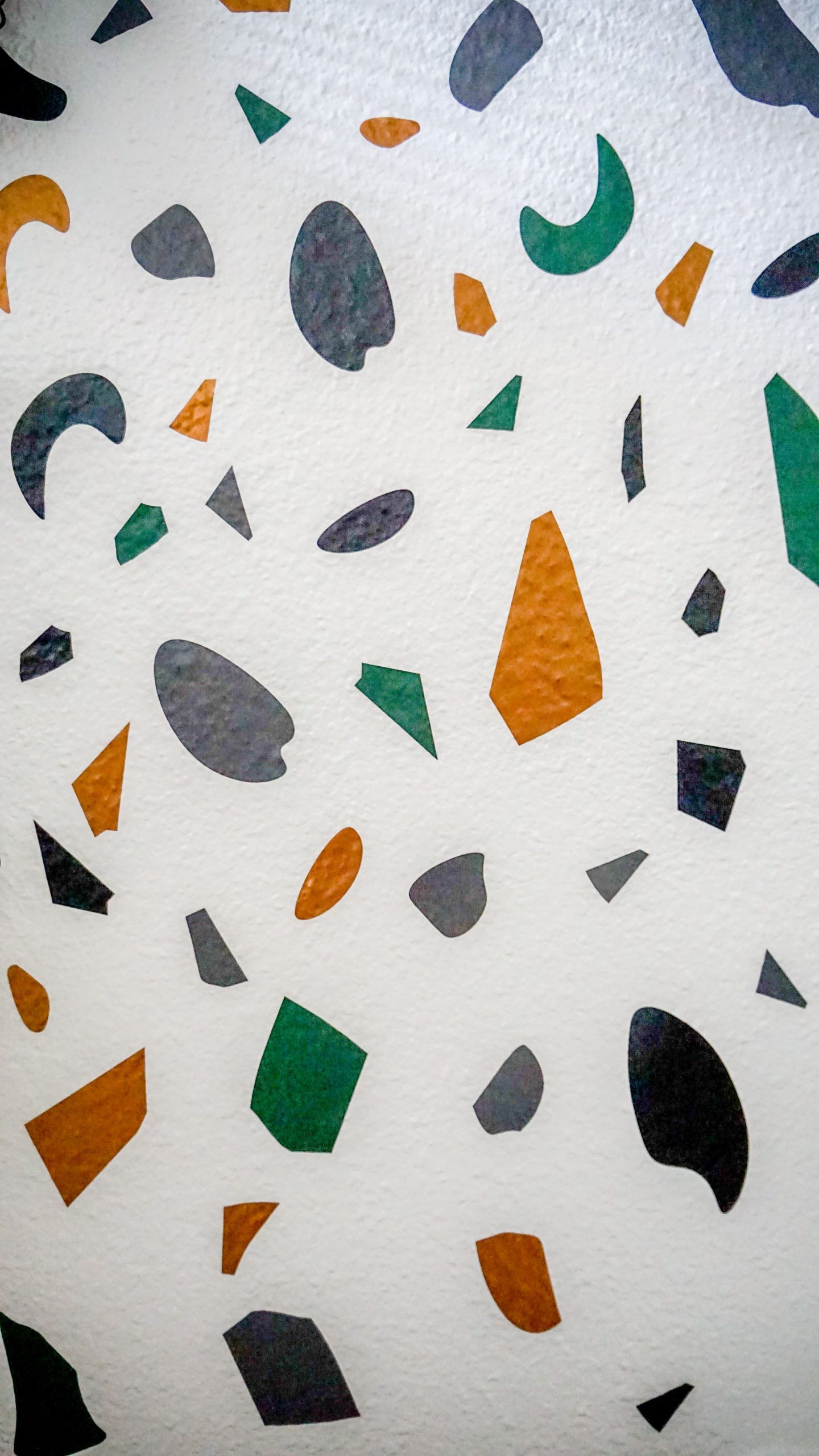 DIY Terrazzo Accent Wall