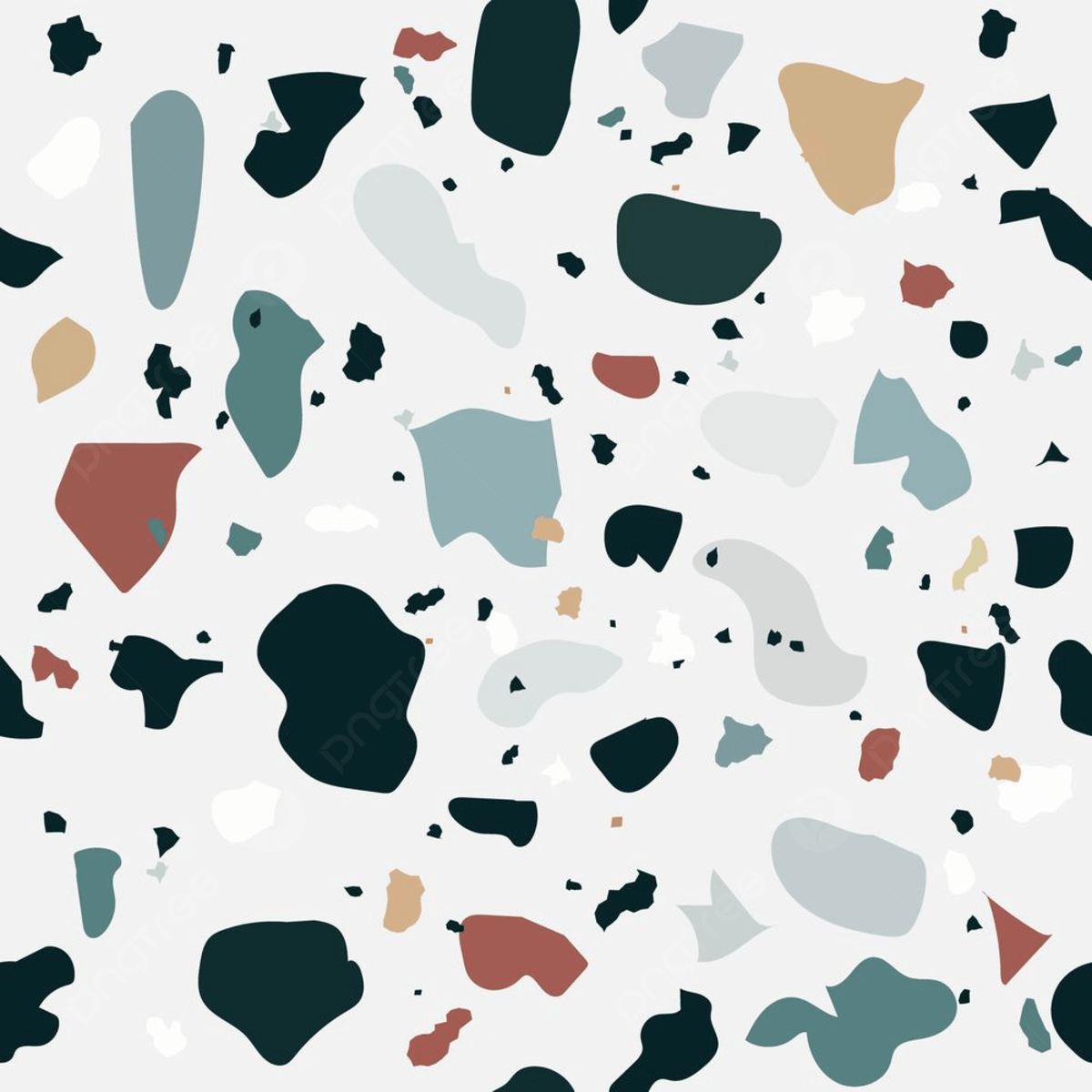 Terrazzo Flooring Vector Seamless