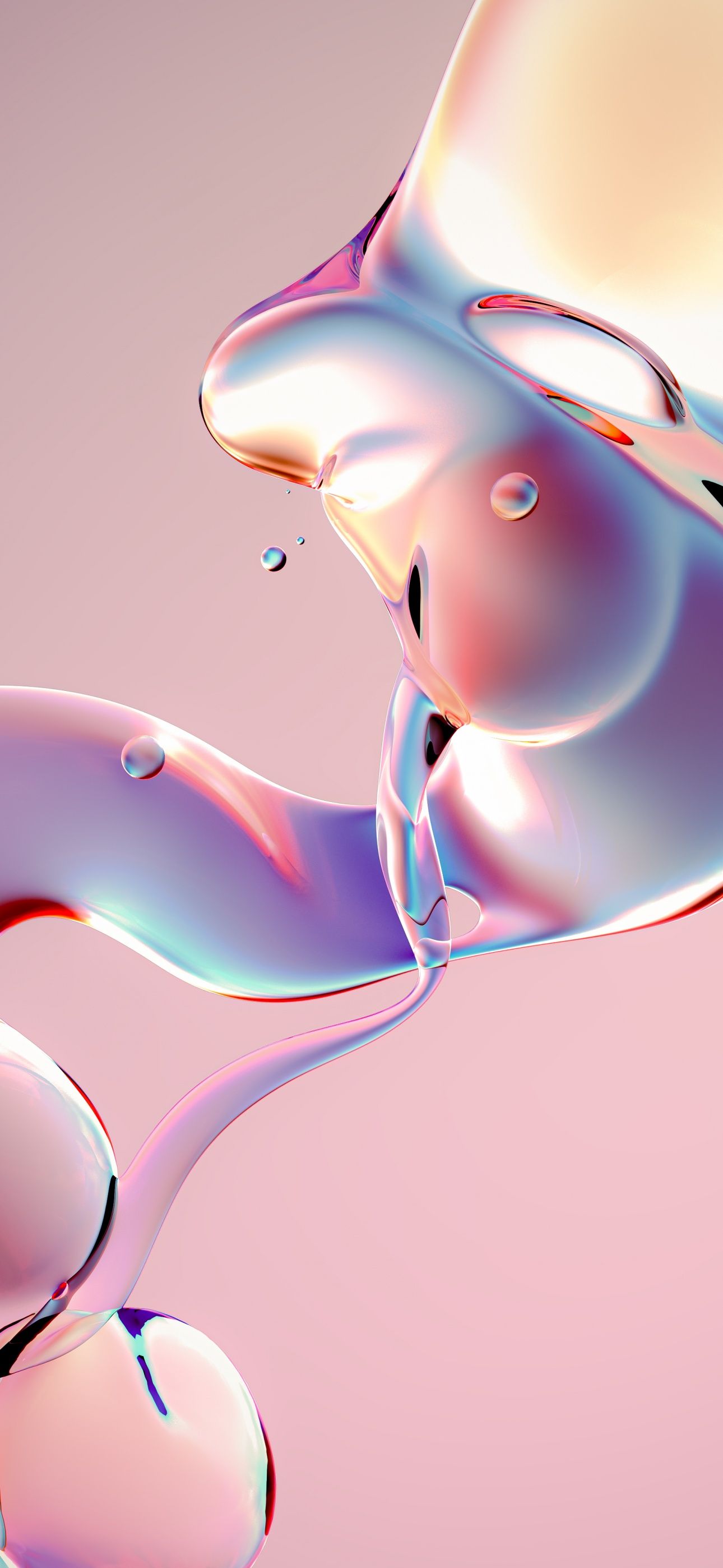 Fluidic Wallpaper 4K, Glossy, Gradient