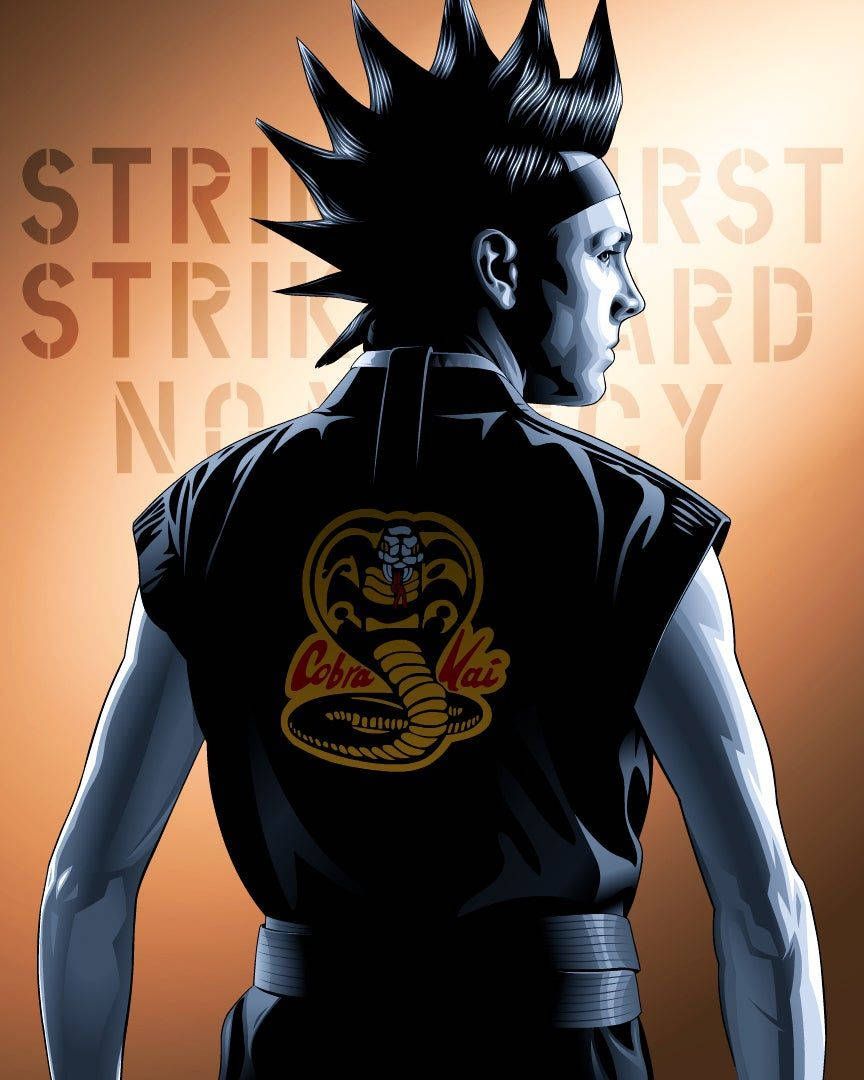 Download Hawk Cobra Kai Motto Wallpaper