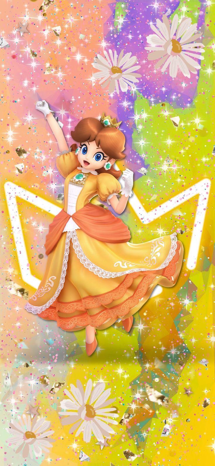 Nintendo Princess Daisy cute yellow