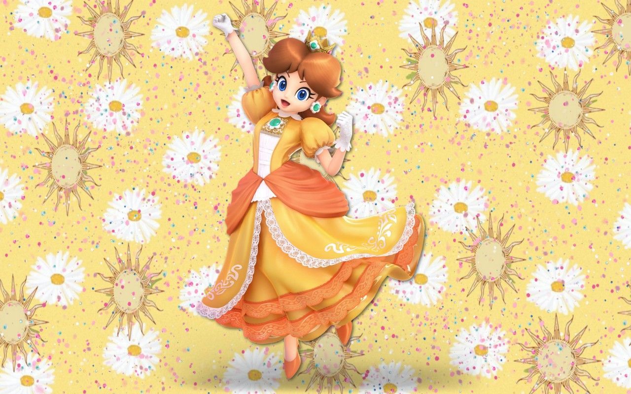 Nintendo Princess Daisy yelloe