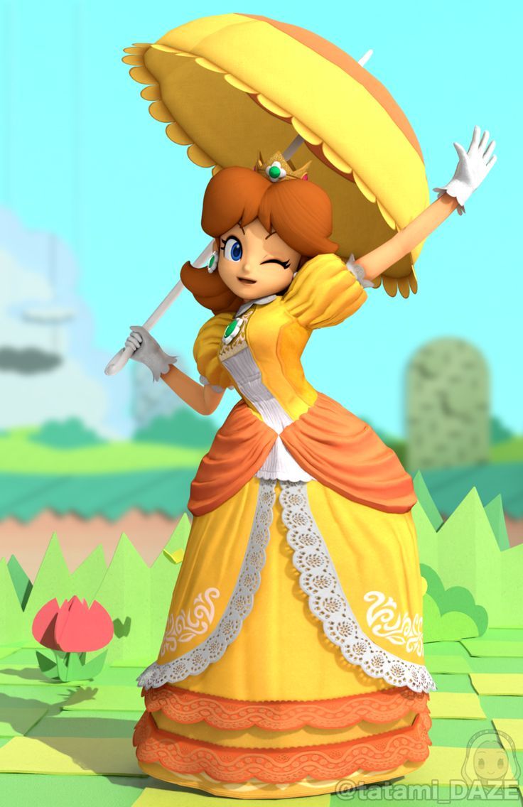 Princess Daisy. Super Smash Brothers