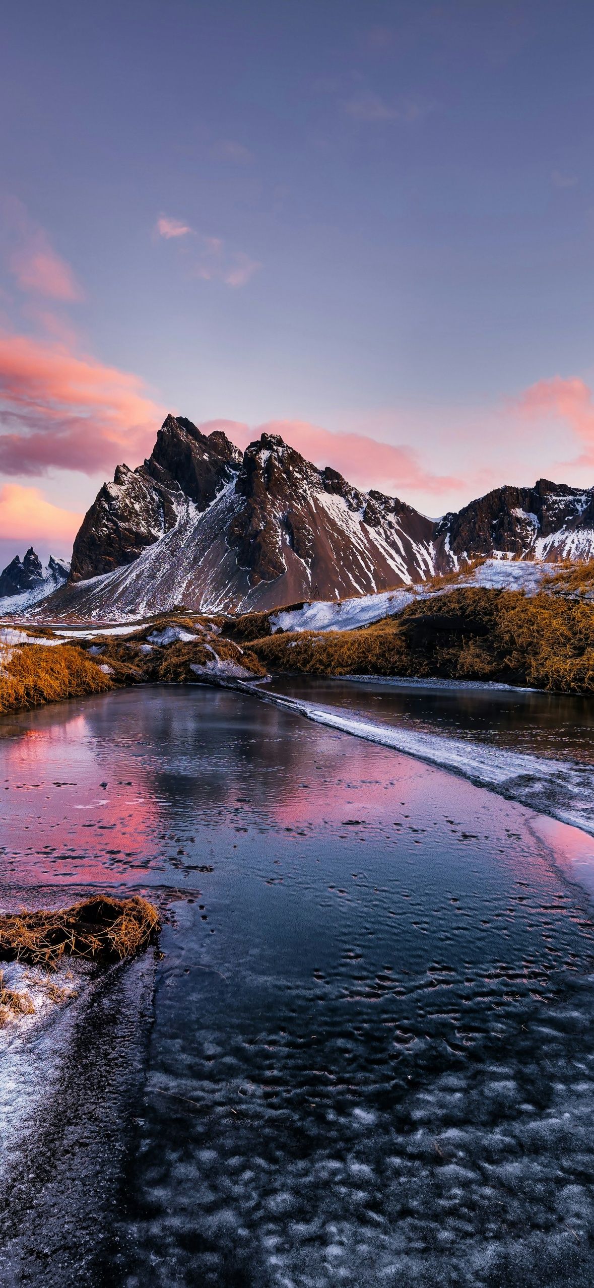 Vestrahorn mountain Wallpaper 4K