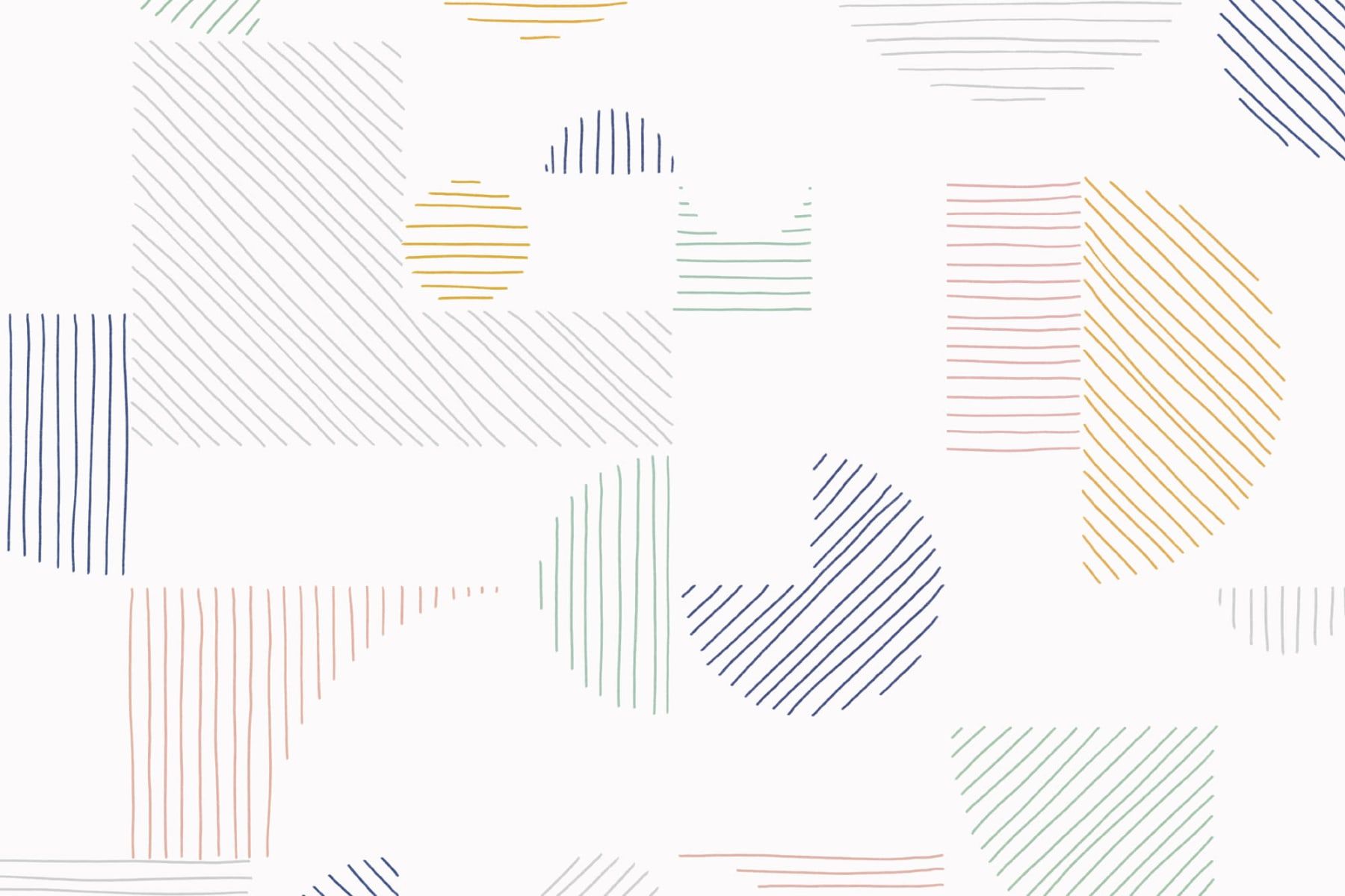 Pastel Abstract Geometric Pattern